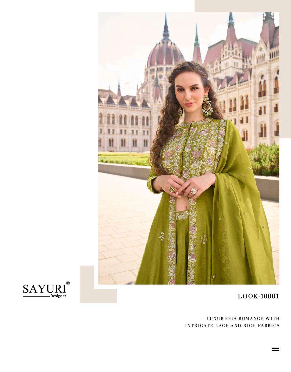 nargis by sayuri colors exclusive designer heavy embroidered readymade collection surat
