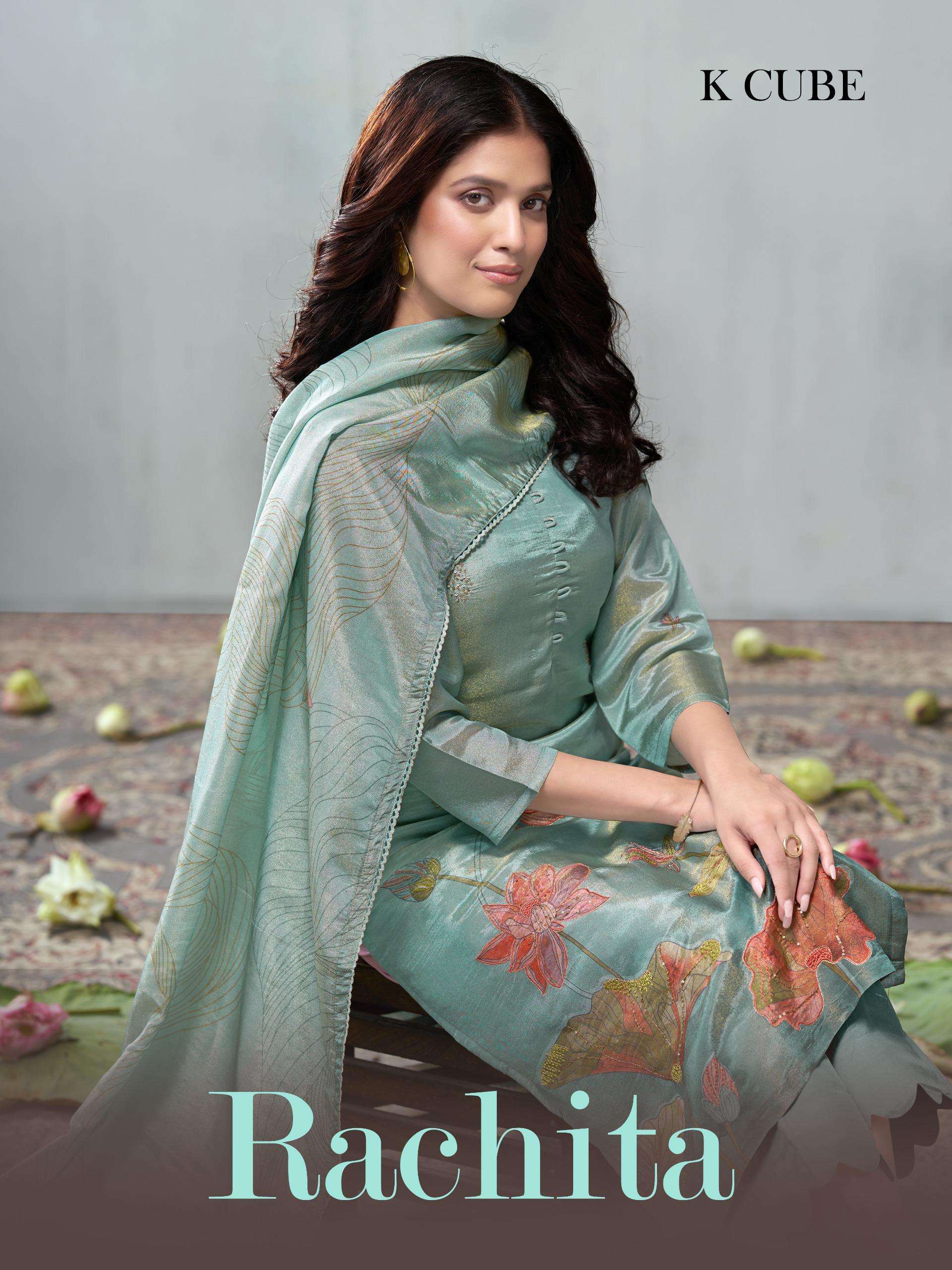 rachita by k cube colors exclusive designer casual wear salwar kameez wholesaler surat