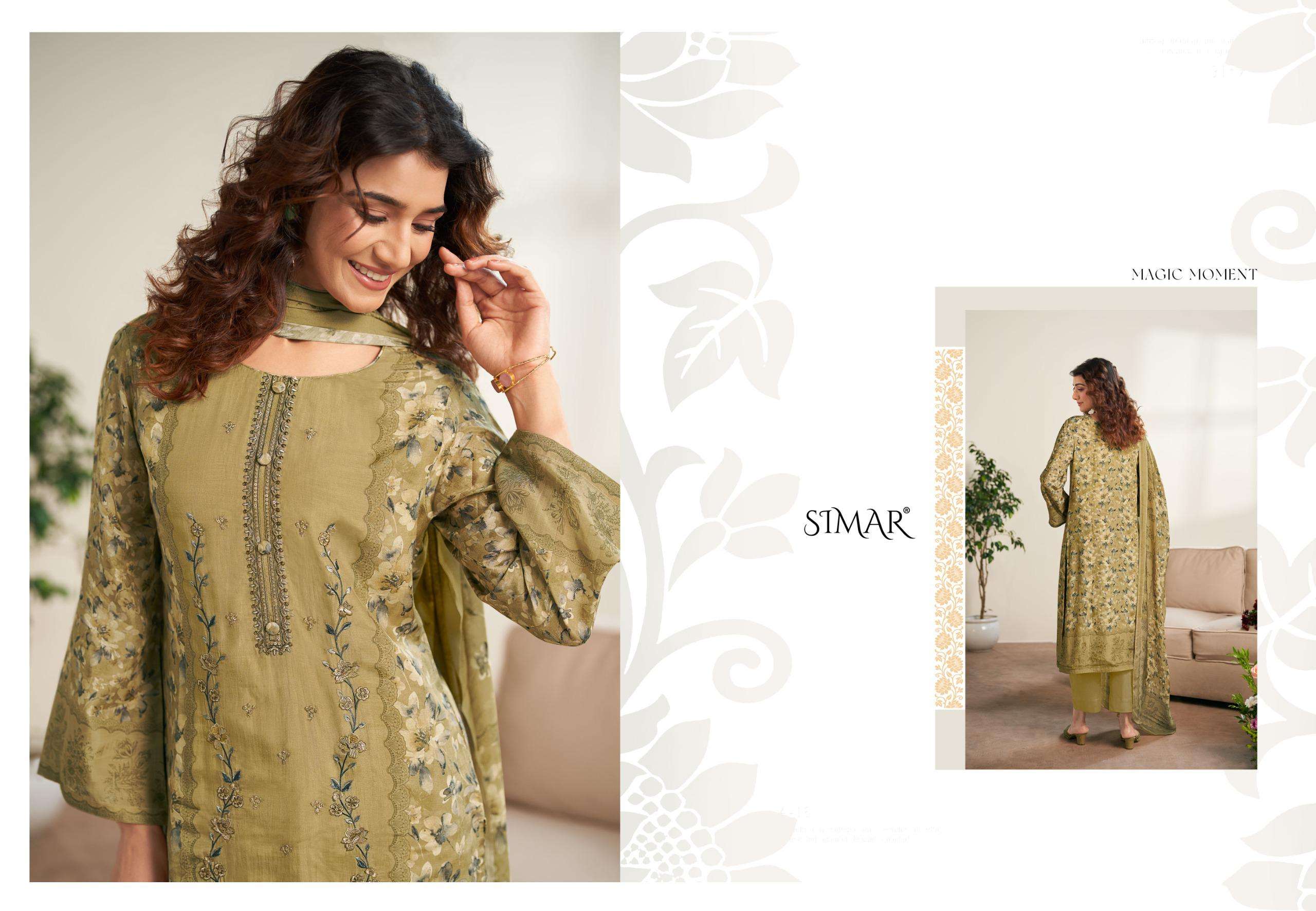ruvya by glossy 8204 colors viscose muslin salwar kameez wholesale price surat