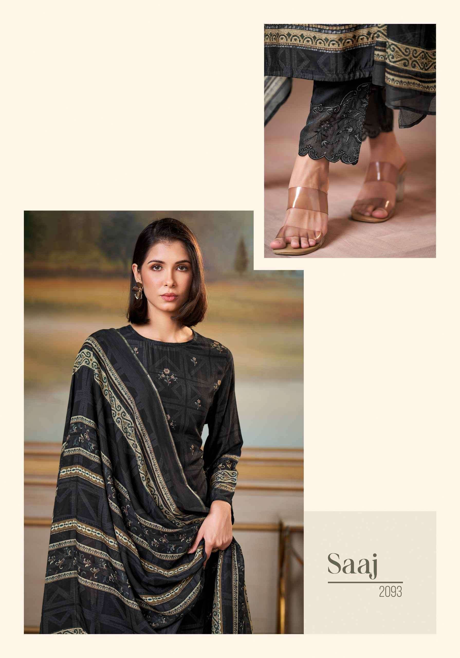 saaj by sarg colors digital printed muslin suit wholesaler surat