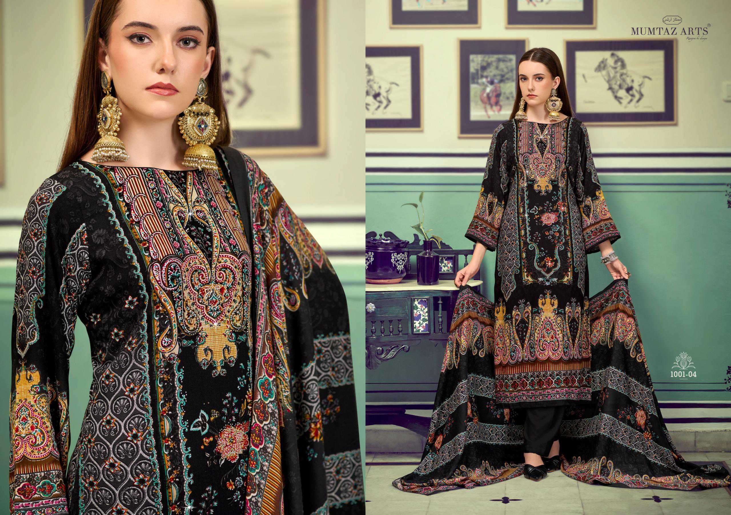 sabyasachi aayat vol-1 by mumtaz arts colors designer viscose rayon salwar suit wholesale price surat