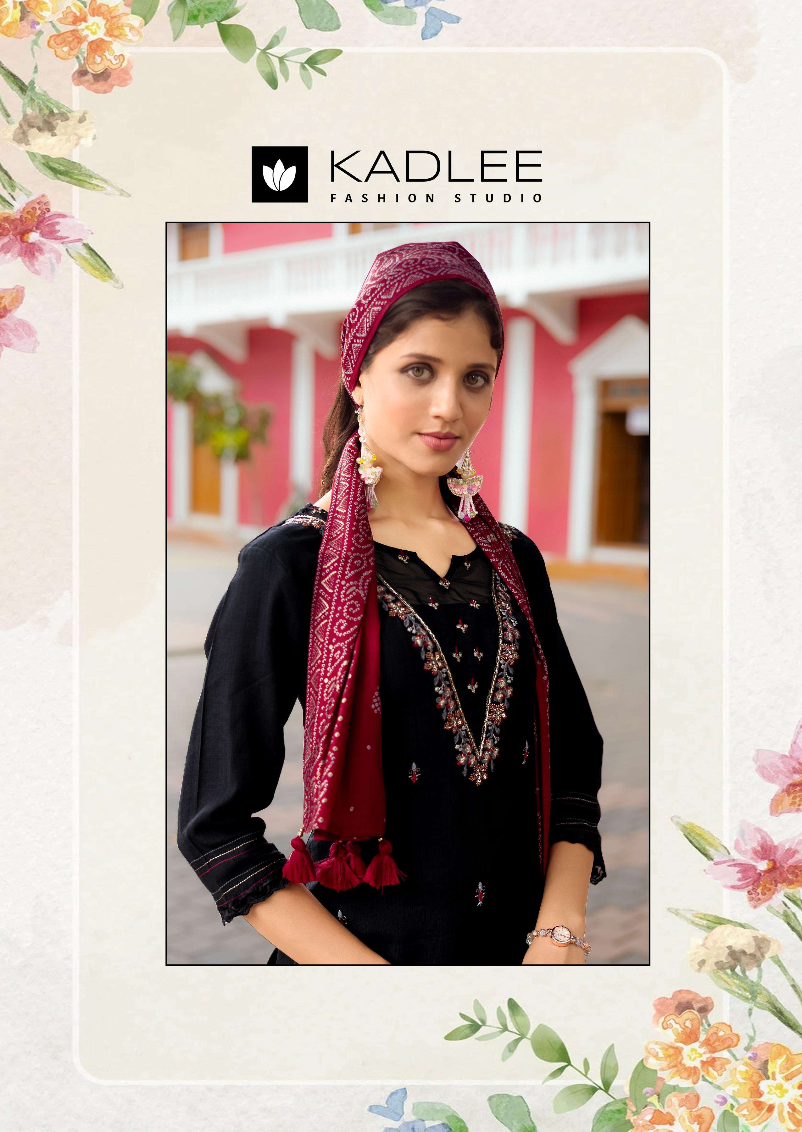sahiyar vol-2 by kadlee colors exclusive designer party wear 3 pic pair collection wholesaler surat