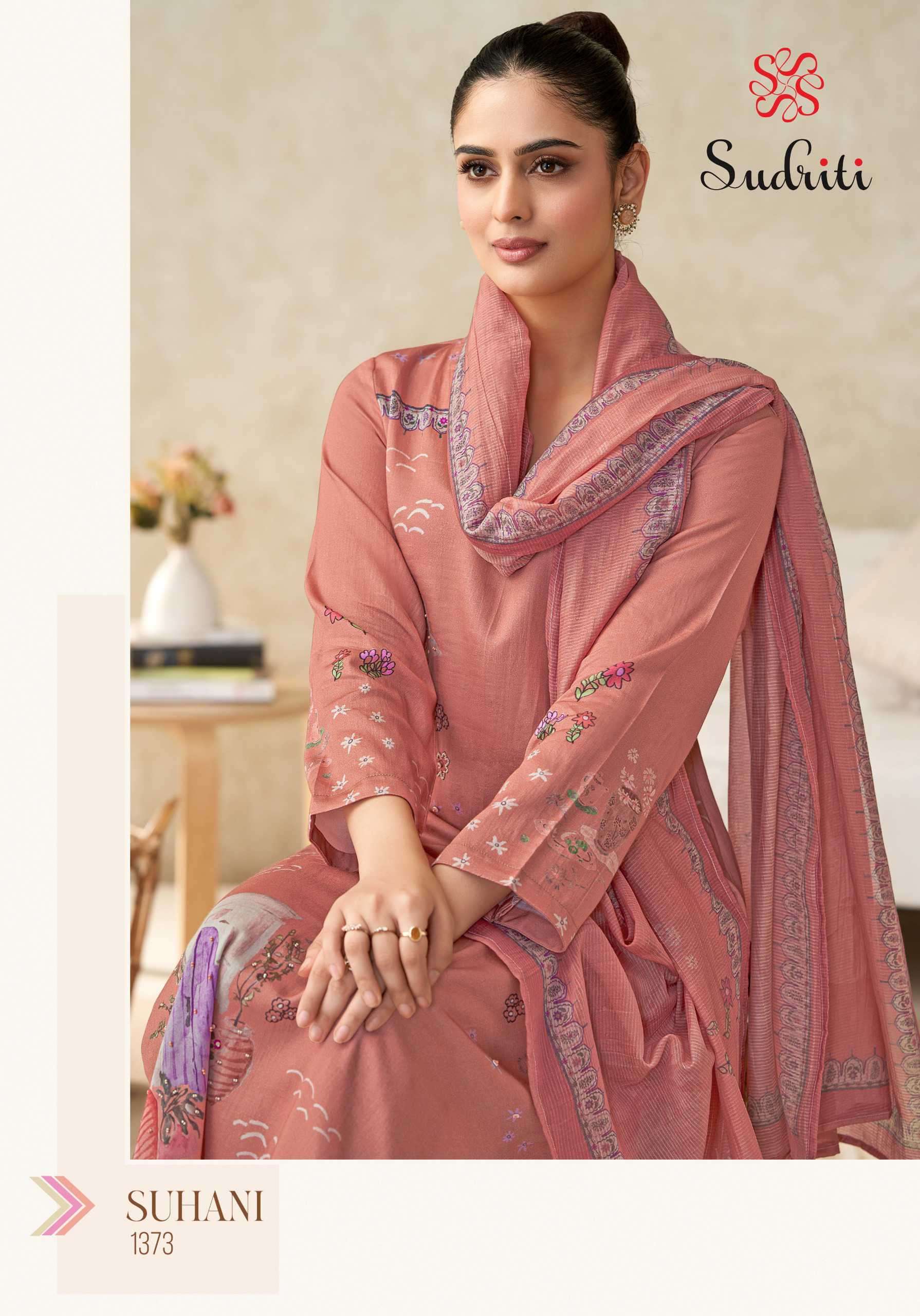 suhani by sudriti colors exclusive designer handwork party wear salwar kameez supplier 