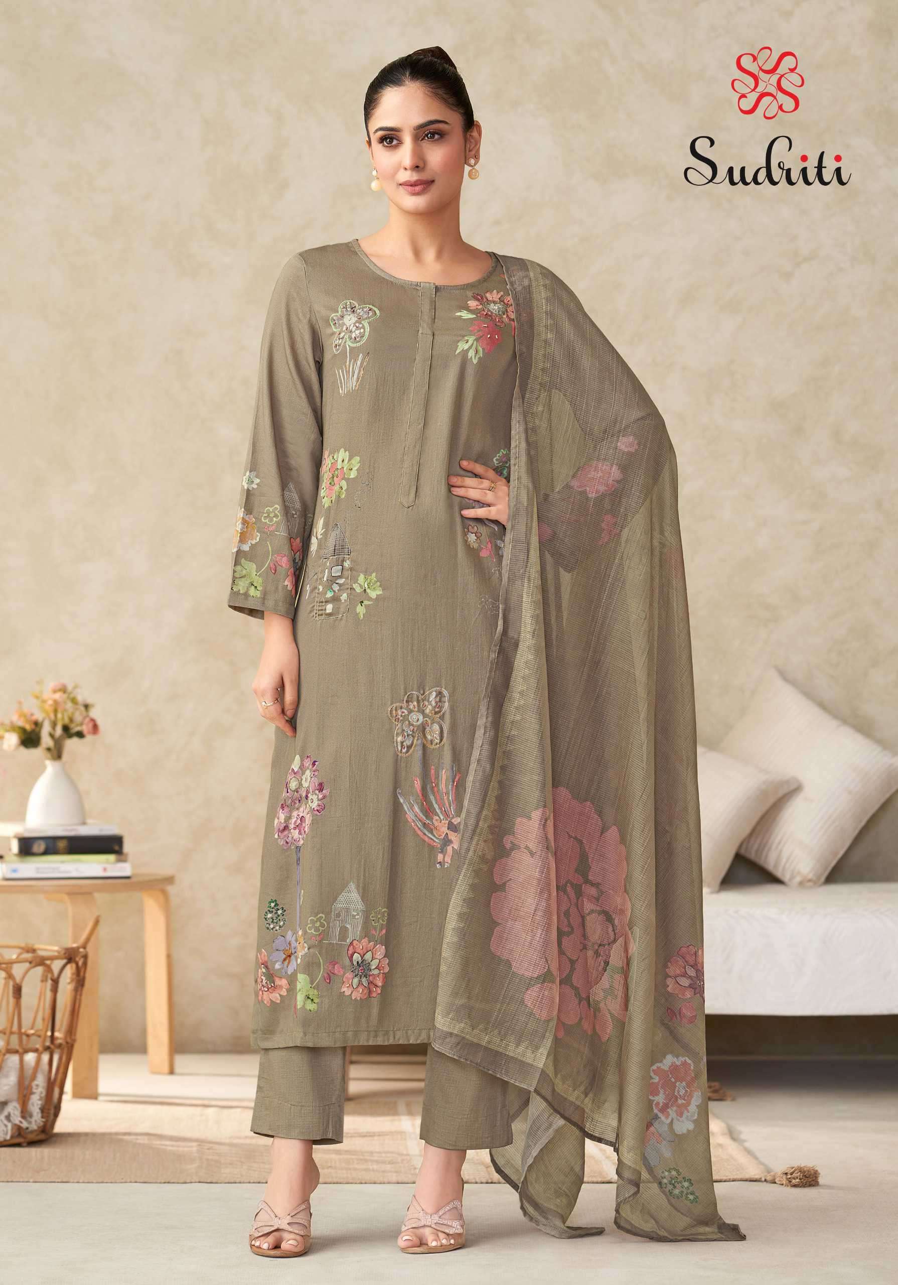 suhani by sudriti colors exclusive designer handwork party wear salwar kameez supplier 