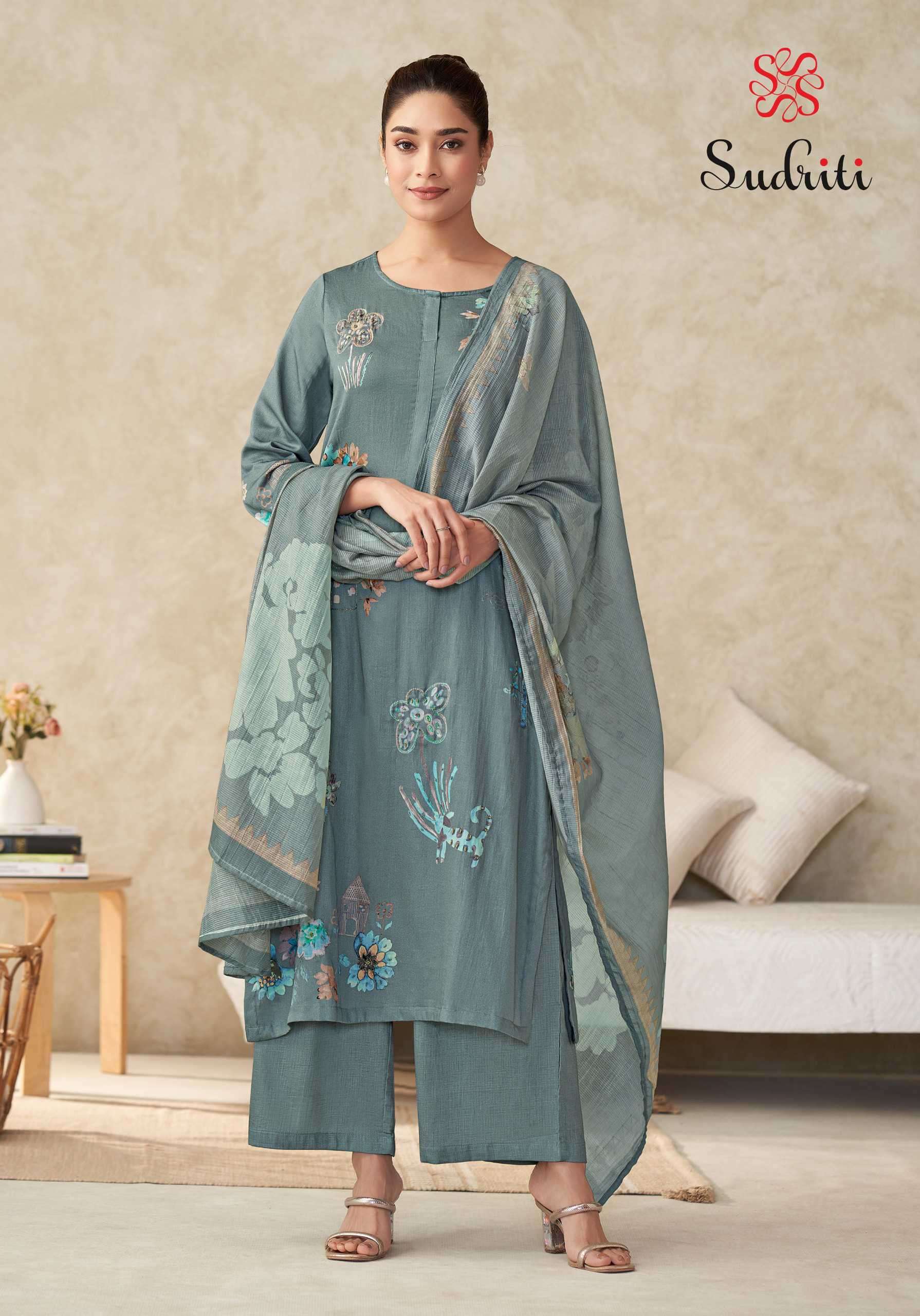 suhani by sudriti colors exclusive designer handwork party wear salwar kameez supplier 