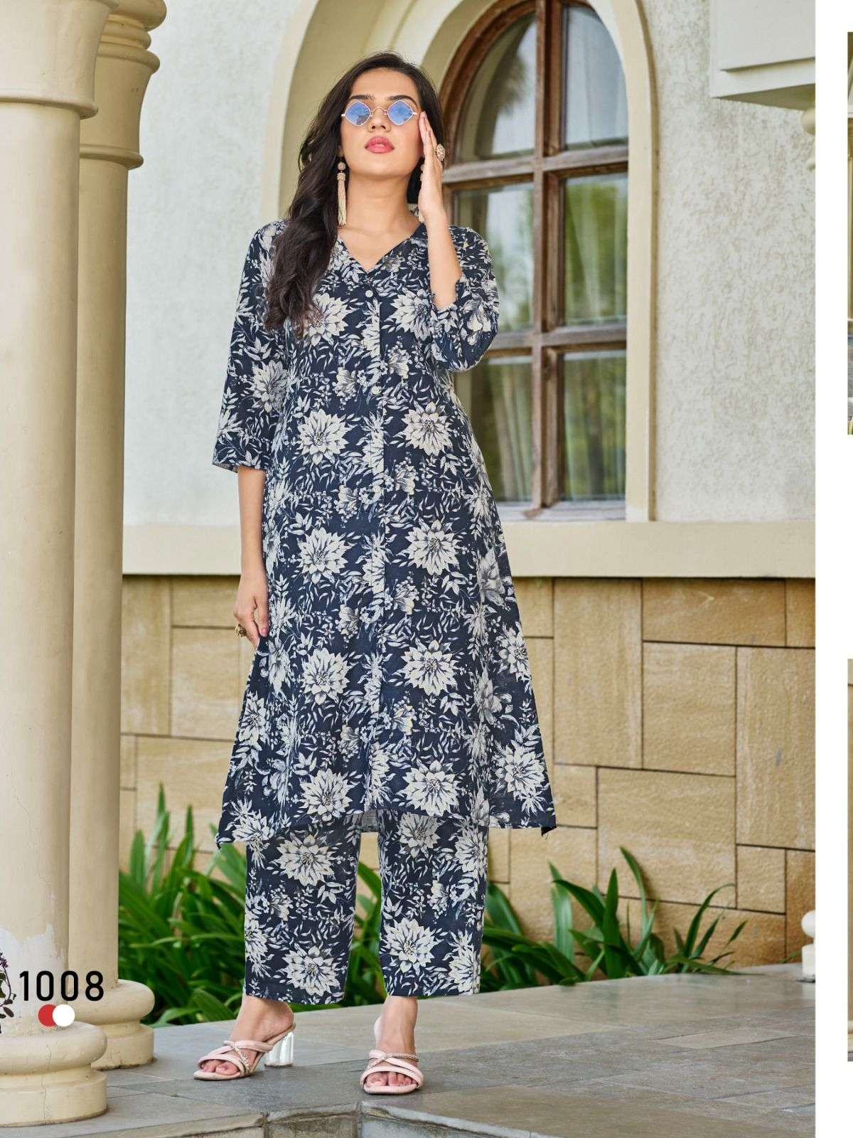 summer cool vol-2 by sankheshwer latest designer rayon printed readymade cord set supplier 