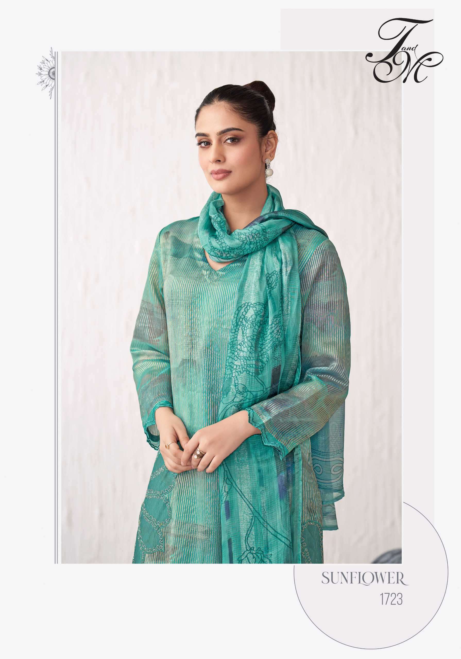 sunflower by sahiba colors Latest designer salwar kameez for festival buy online surat