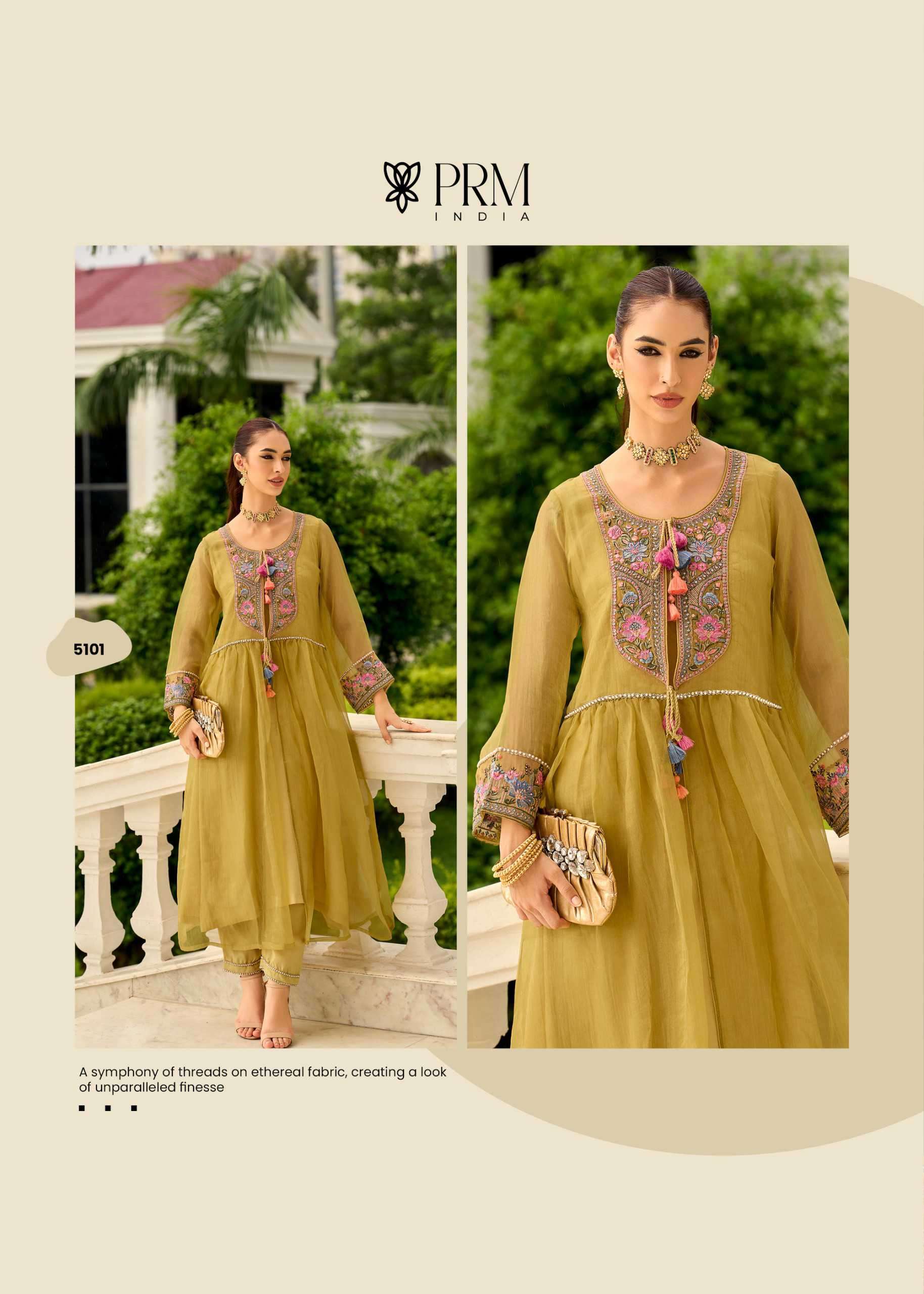 swara by prm trendz colors latest designer stylish party wear readymade kurti supplier 