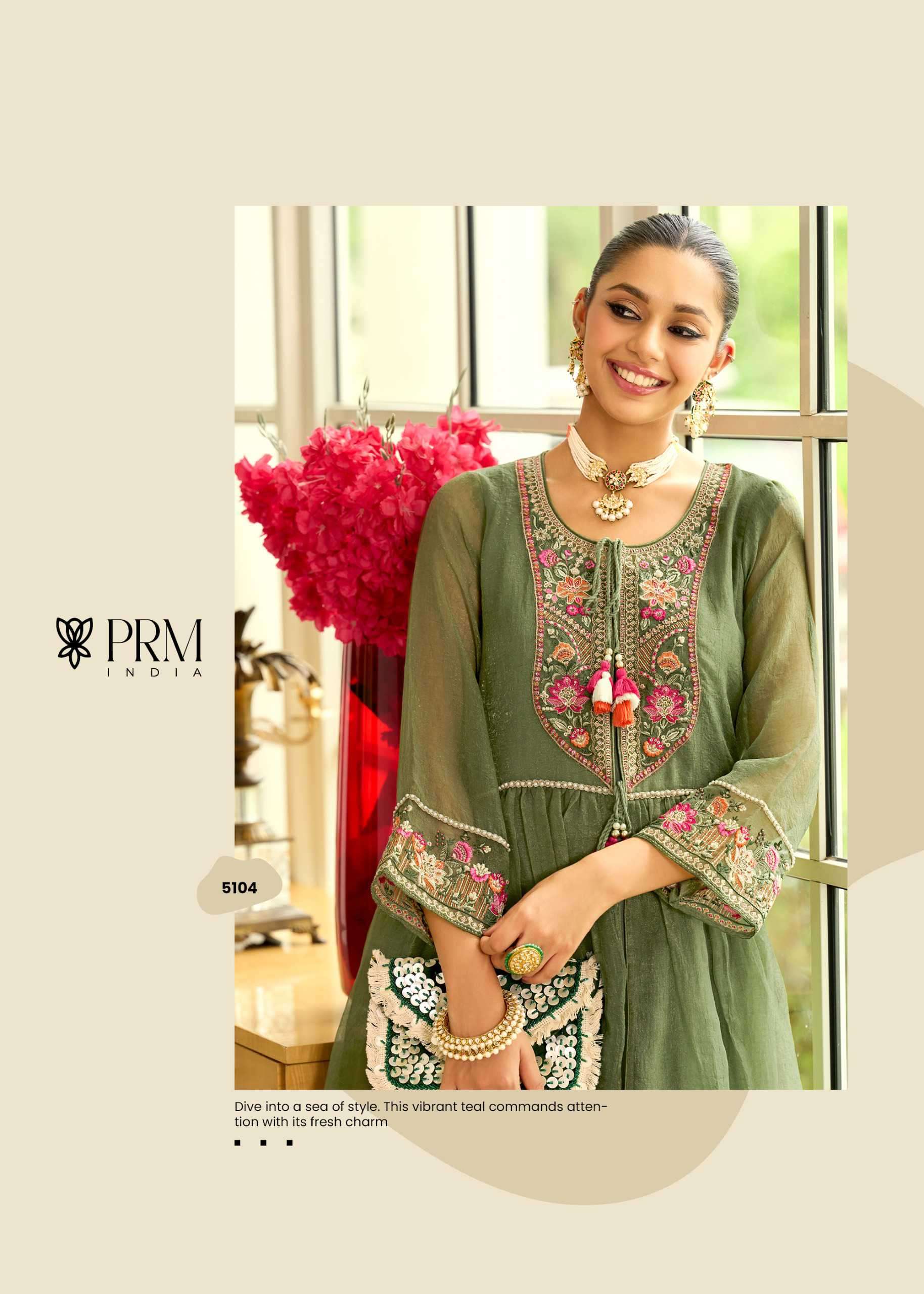 swara by prm trendz colors latest designer stylish party wear readymade kurti supplier 