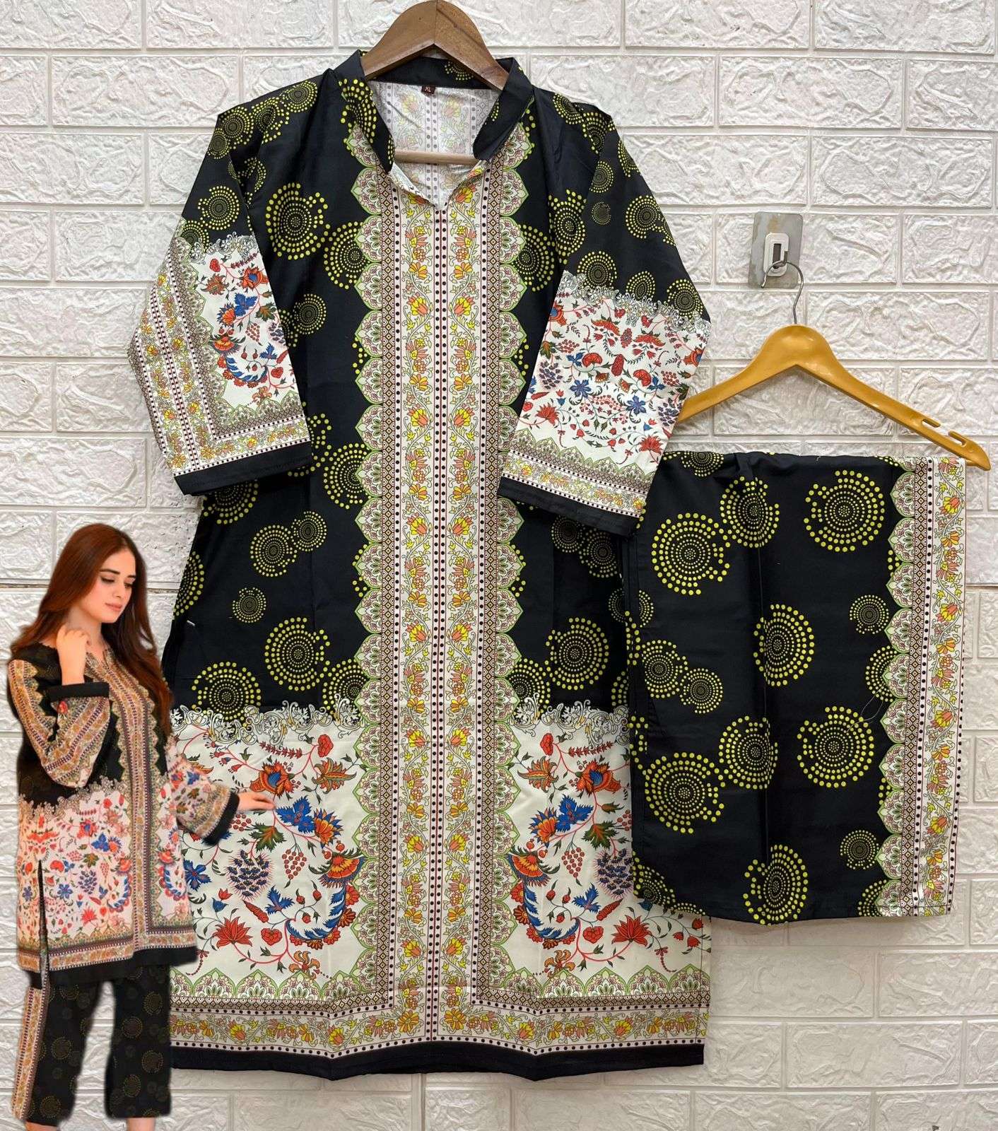 turkis co-ord set-2 by iznik colors designer casual wear readymade cord set supplier 