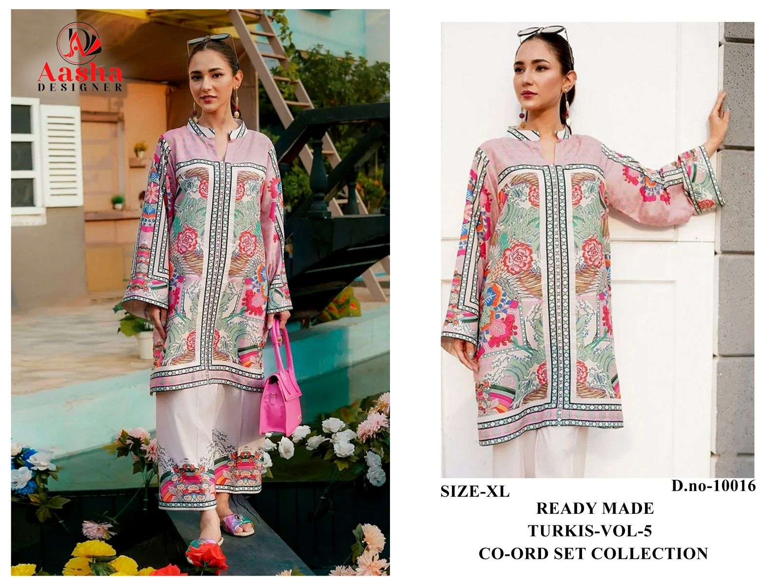 turkis vol-5 by aasha designer latest designer party wear readymade cord set wholesaler surat