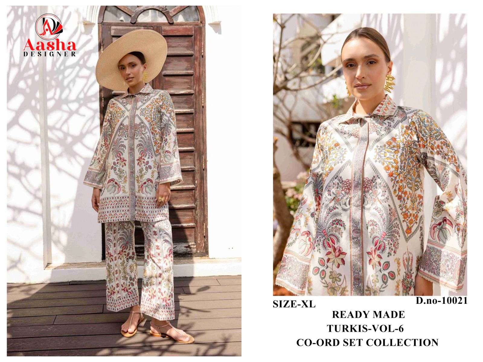 turkis vol-6 by aasha designer exclusive designer party wear readyamde cord set supplier 