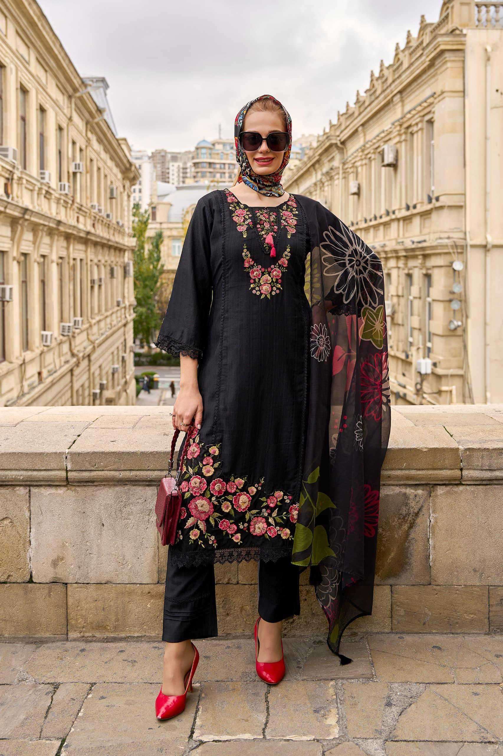 01 pavishka fashion colors exclusive designer embroidered readymade salwar kameez wholesale prcie surat