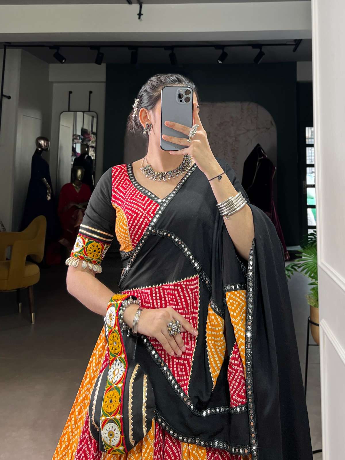 1617 by lnb colors latest designer rayon navratri special lehenga wholesale price surat