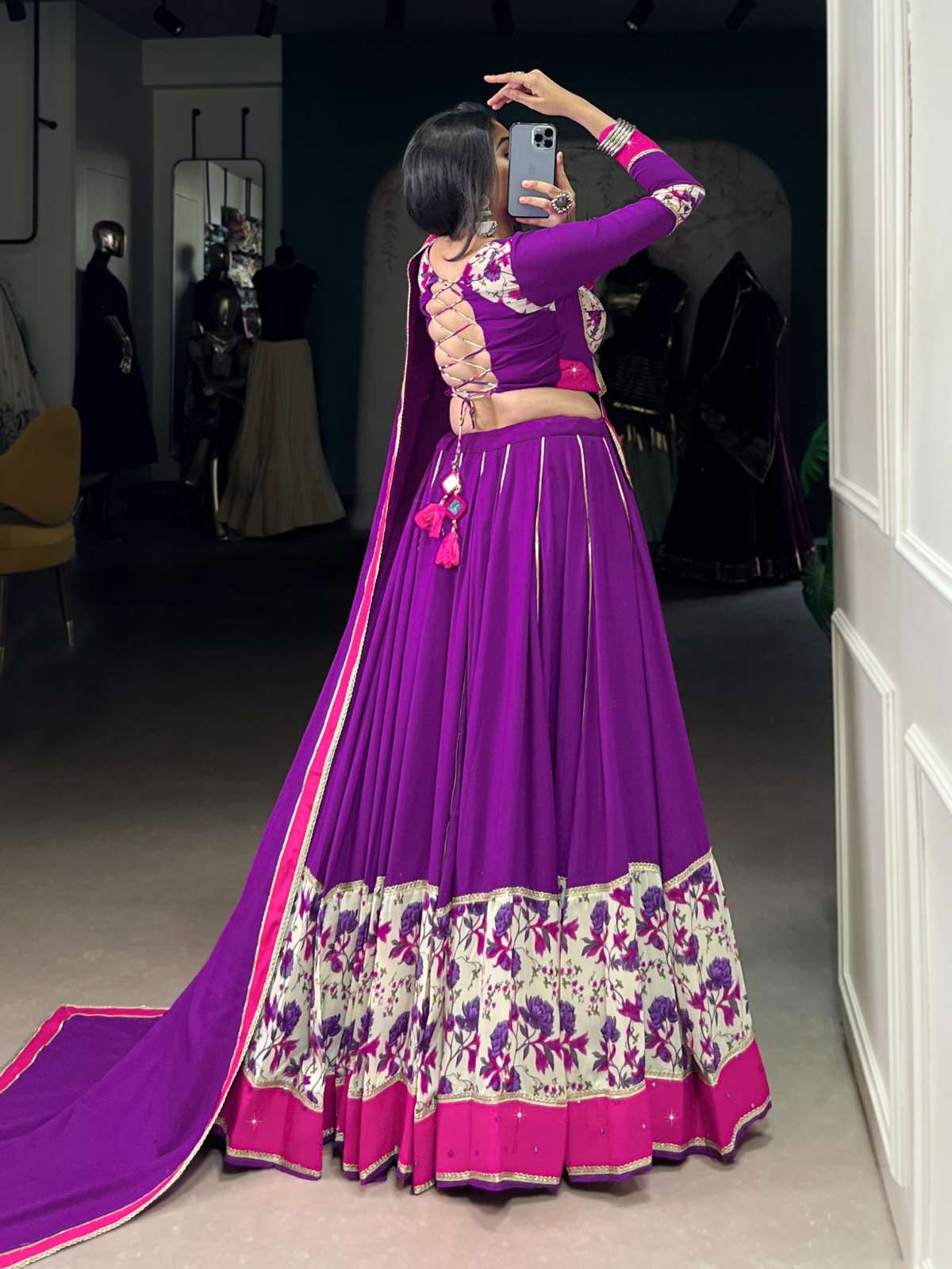 1618 by lnb colors rayon fancy handwork designer lehenga wholesale price surat