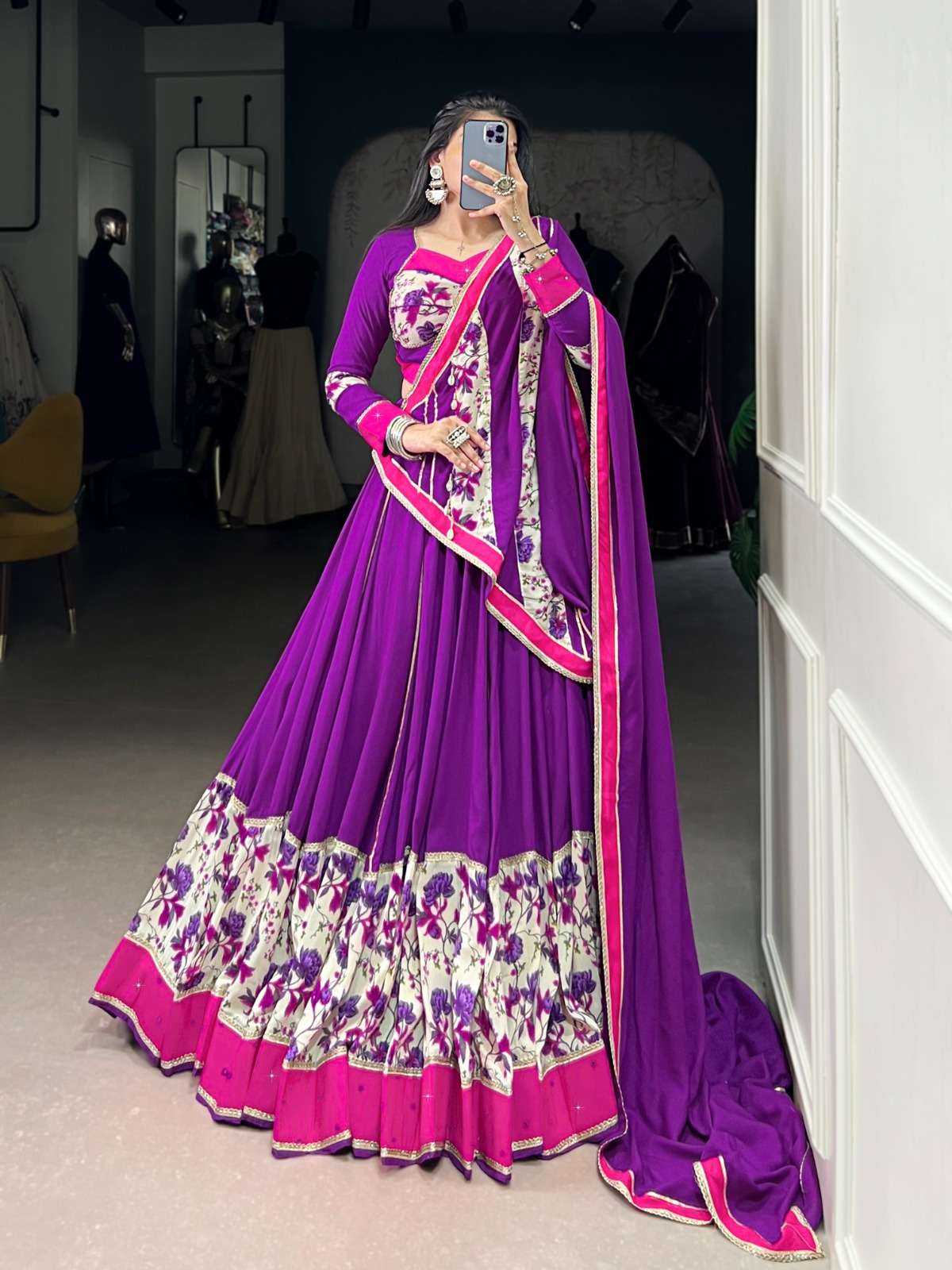 1618 by lnb colors rayon fancy handwork designer lehenga wholesale price surat
