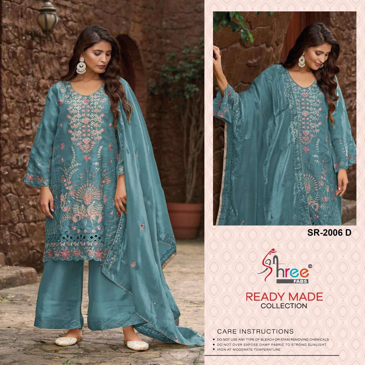 2006 by shree fabs colors exclusive designer fancy work jimi chu readymade plazo suit wholesale price surat