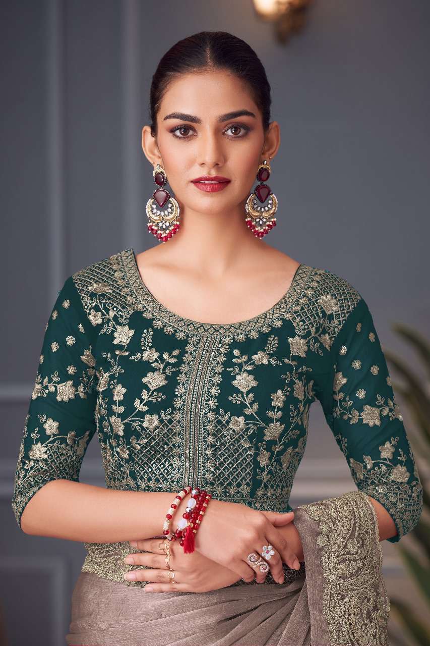 30011 by tfh colors latest designer silk saree wholesale price surat