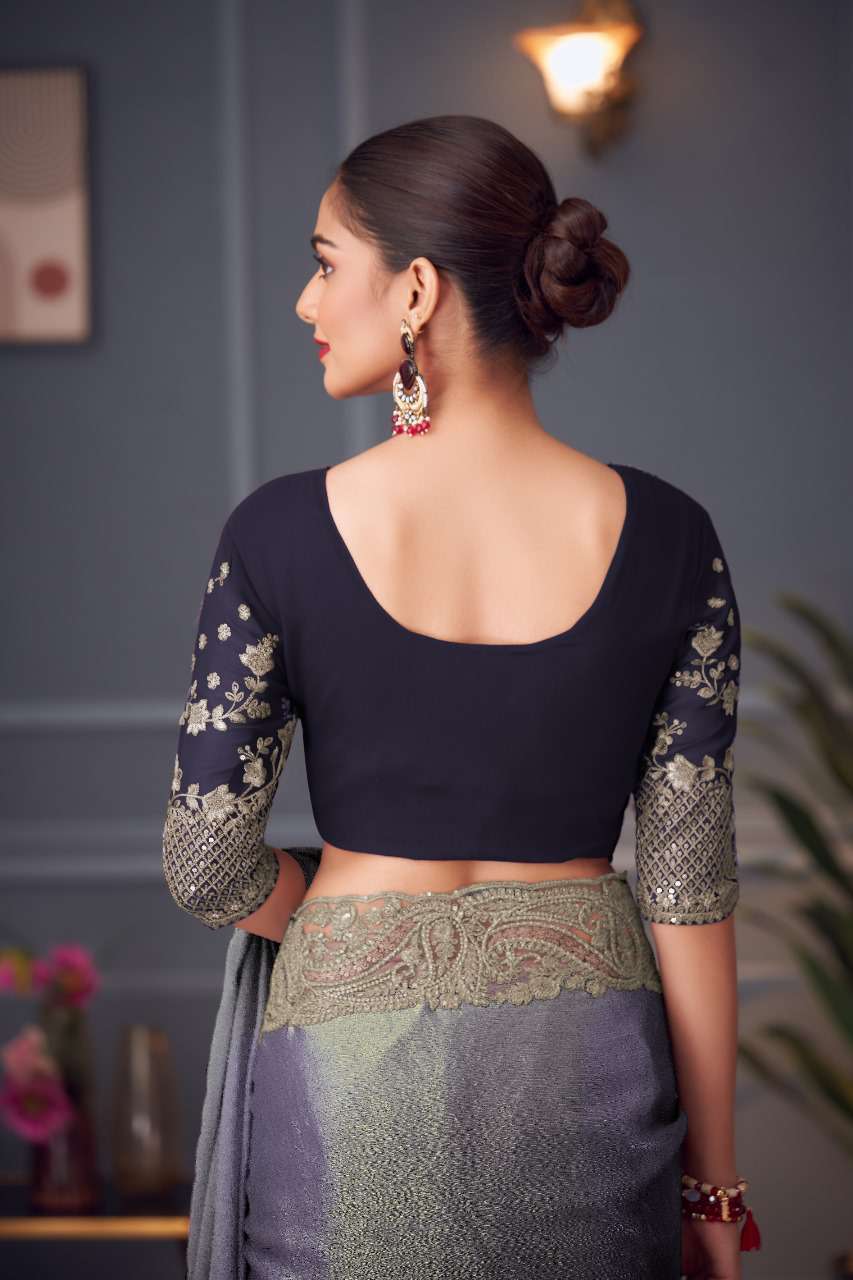 30011 by tfh colors latest designer silk saree wholesale price surat