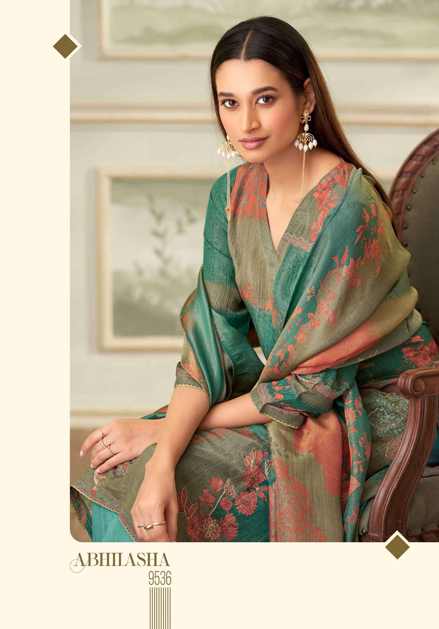 abhilasha by t&m colors tissue crush digital printed salwar kmaeez wholesale price surat