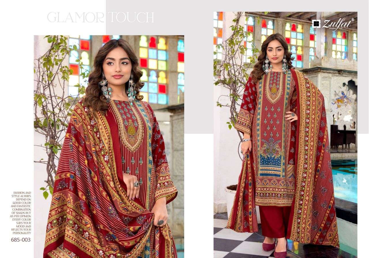 amina by zulfat designer suit colors exclusvie designer pashmina salwar kameez wholesale price surat
