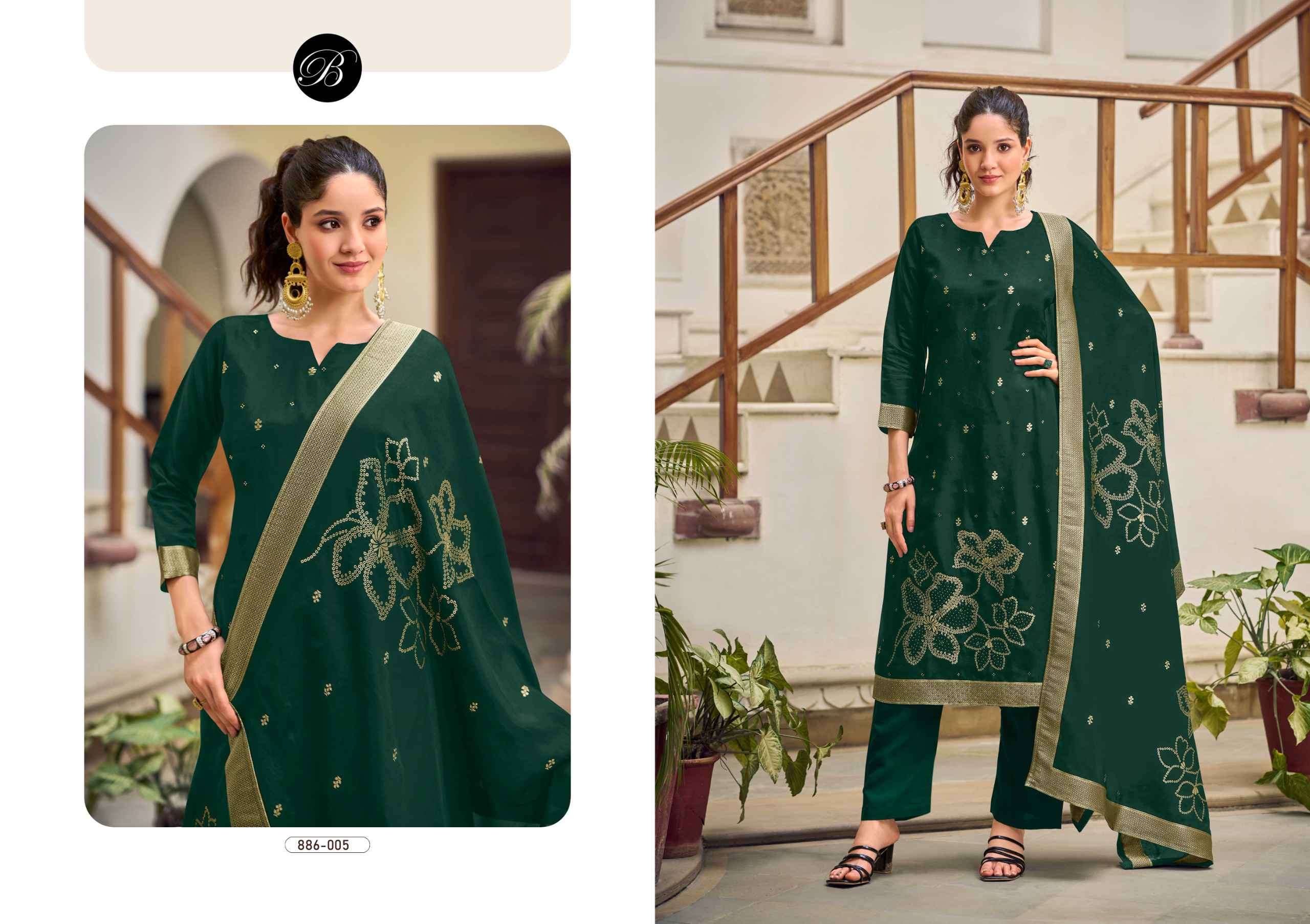 anuja vol-2 by belliza designer colors dola silk jacquard designer salwar kameez wholesale price surat