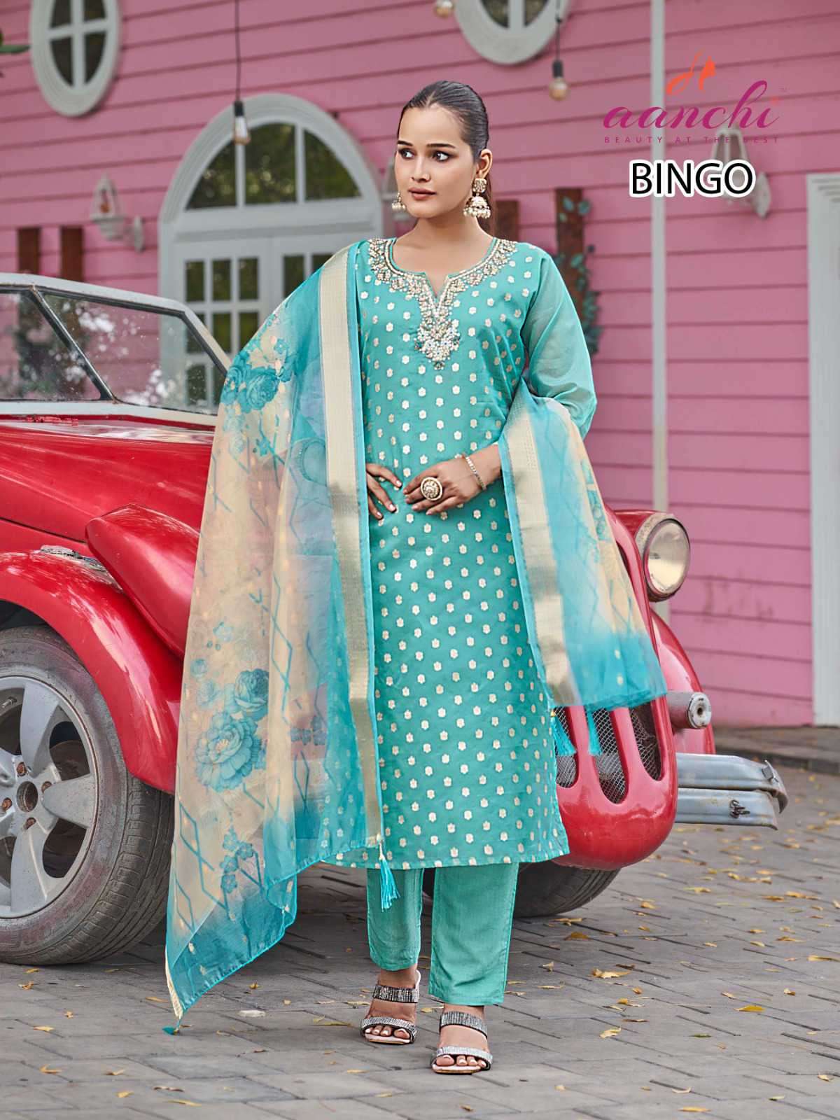 bingo by aanchi colors straight cut designer readymade kurti wholesale price surat