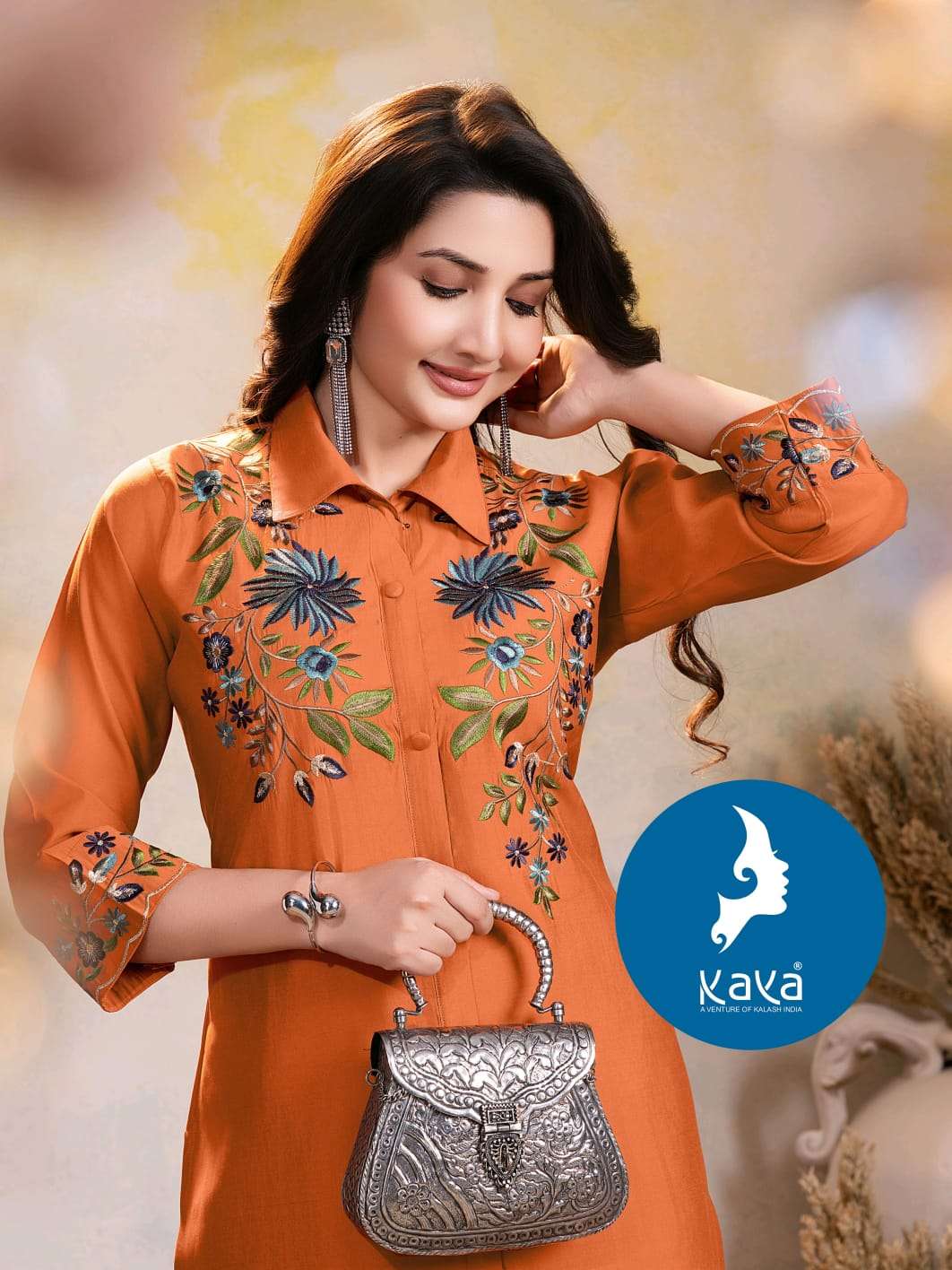dhwani by kaya fancy designer roman silk readymade cord set wholesale price surat