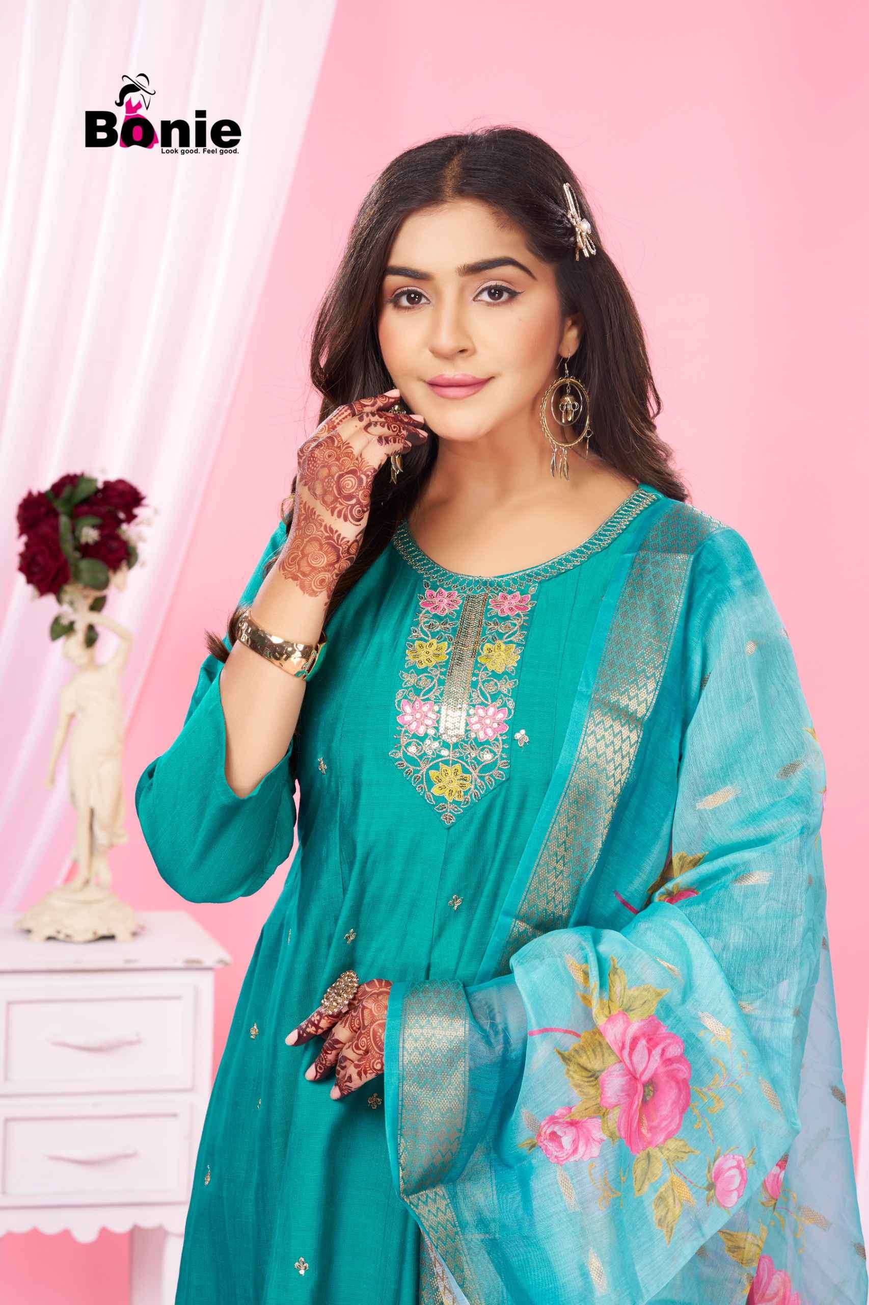 gulzhar vol-10 by bonie colors vatican viscose anrakli style kurti wholesale price surat