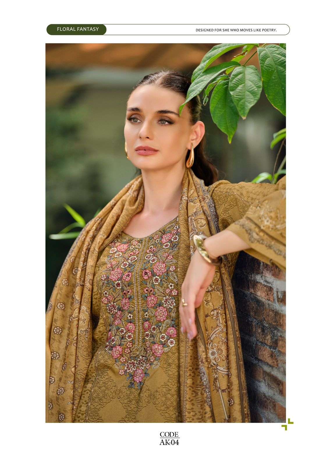 hermitage aykaa jam satin print with embroidered salwar kameez wholesale price surat
