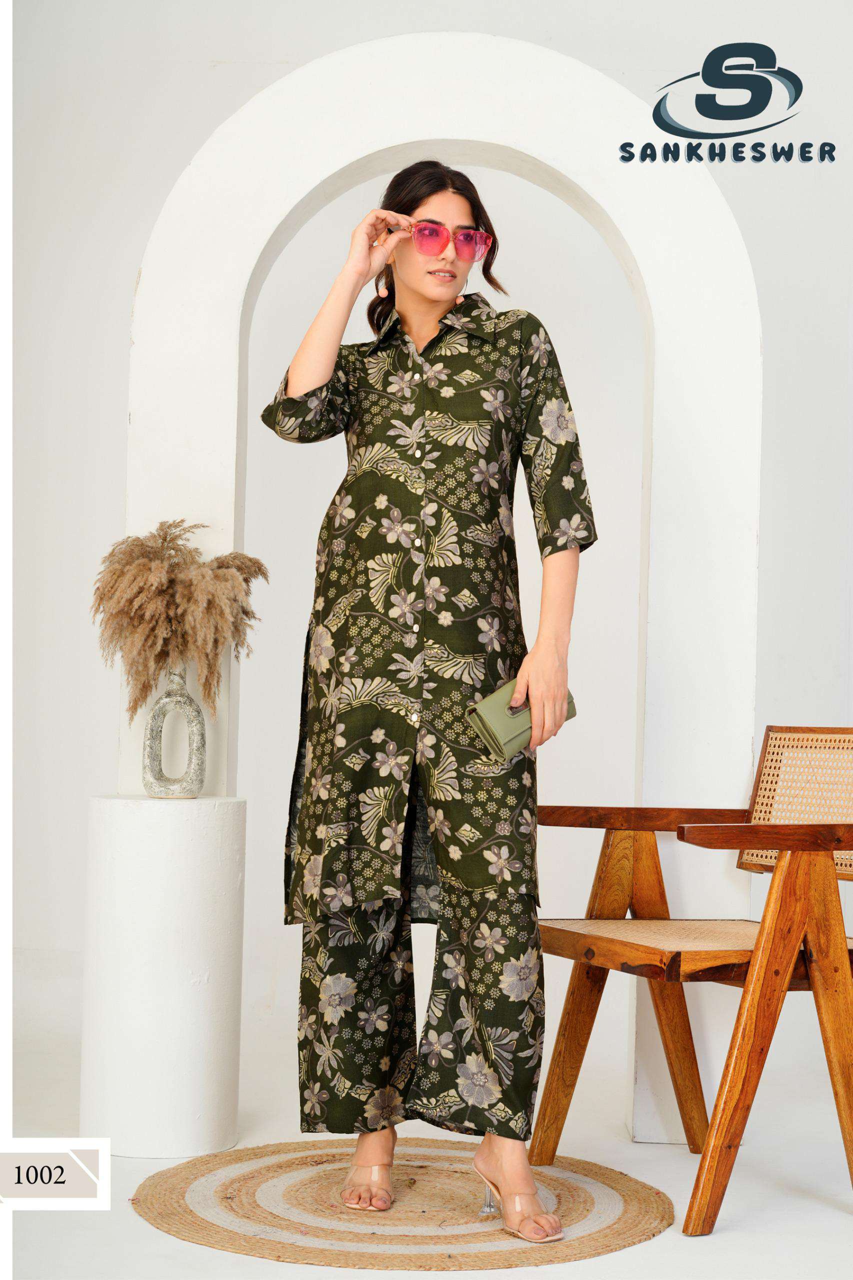 kitket vol-1 by sankheshwer 1001-1008 series vetican printed cord set wholesale pricesurat