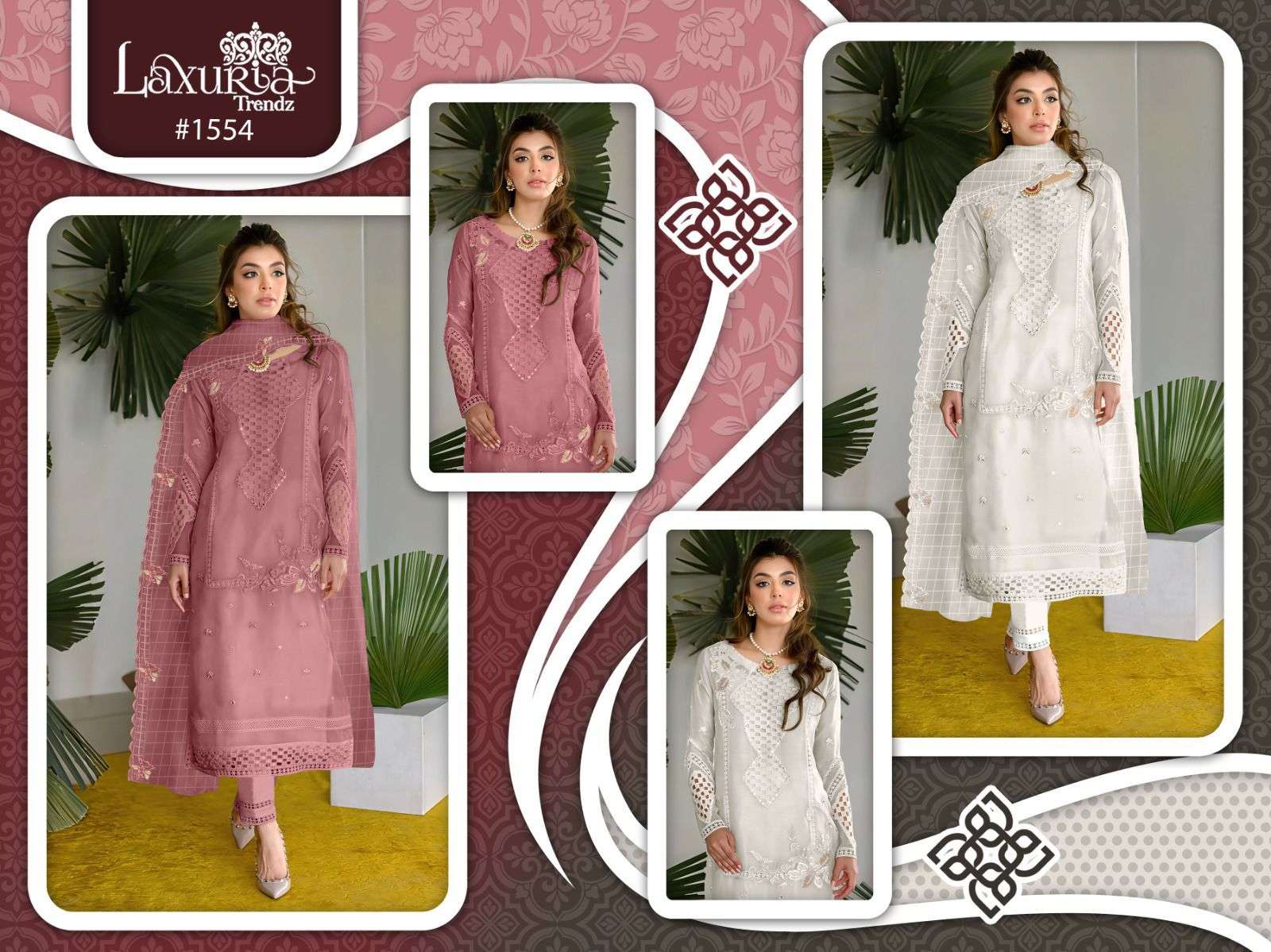 laxuria trendz 1554 colors vichitra simmer designer readymade kurti wholesale price surat