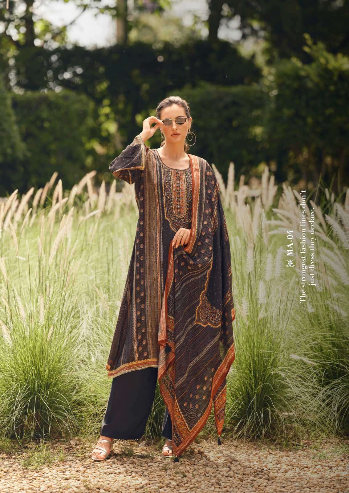 maaya by hermitage exclusive designer bemberg satin salwar kameez wholesale price surat