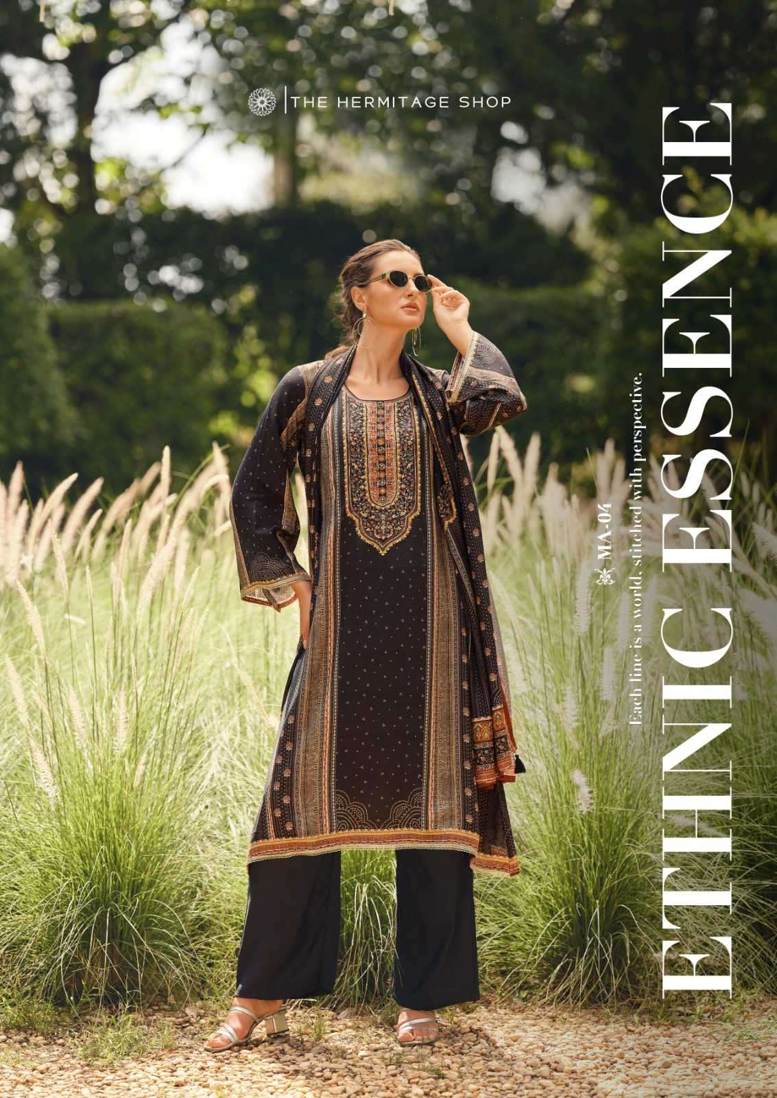 maaya by hermitage exclusive designer bemberg satin salwar kameez wholesale price surat