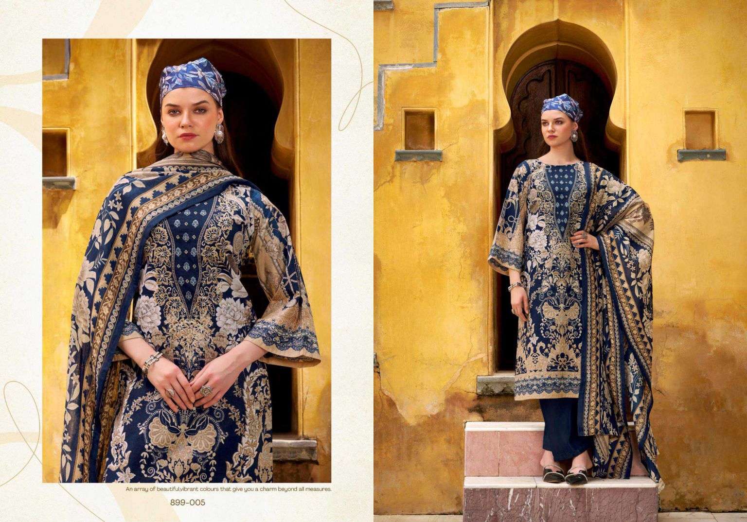 naira vol-116 by belliza designer colors exclusive heavy self embroidered cotton suit wholesale price surat
