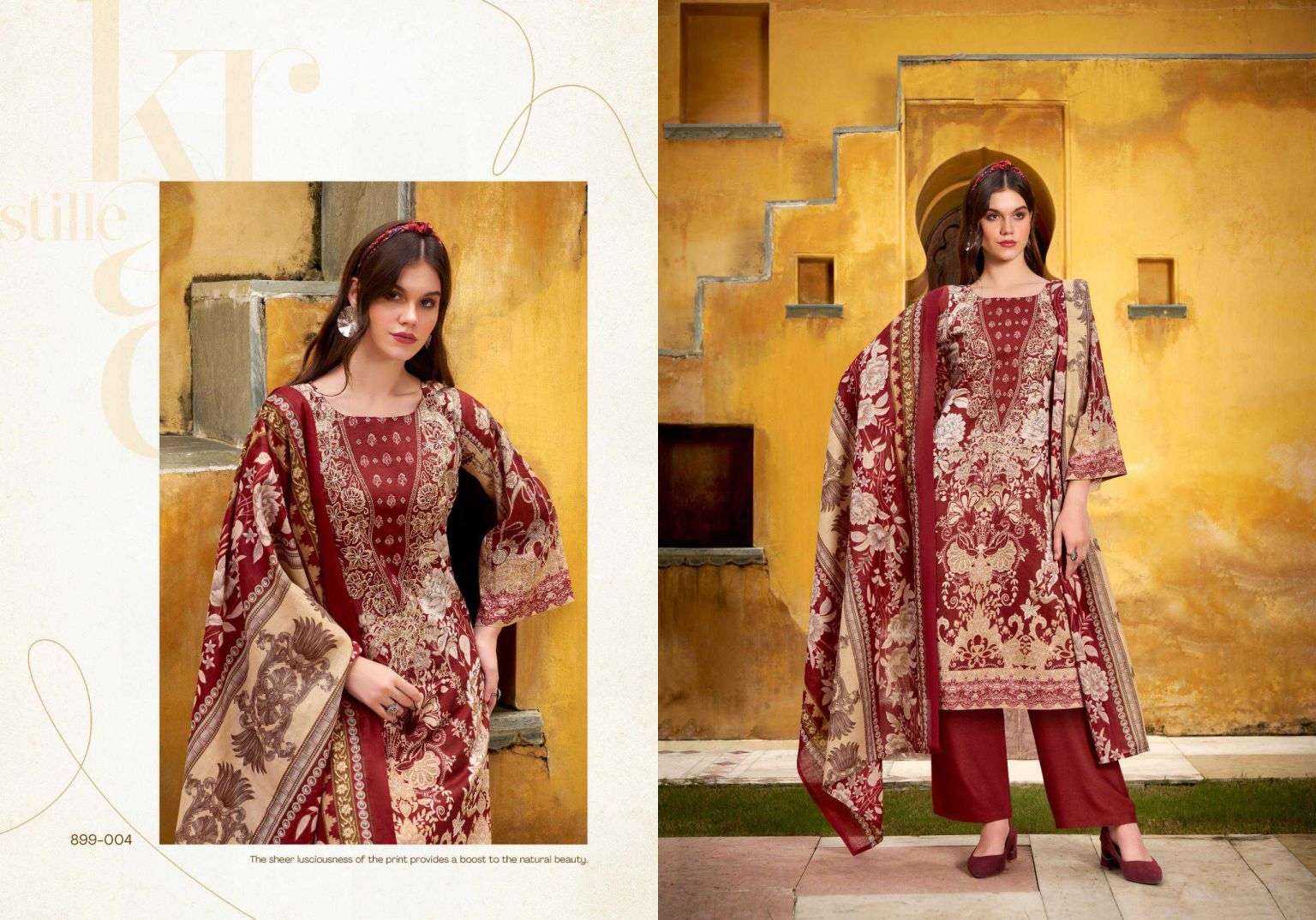 naira vol-116 by belliza designer colors exclusive heavy self embroidered cotton suit wholesale price surat