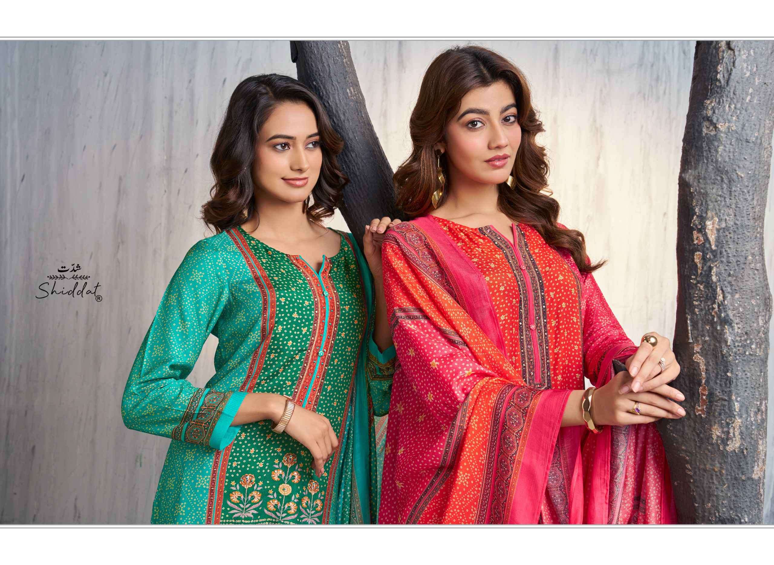 nivara 1001 by shiddat colors muslin with digital printed suit wholesale price surat