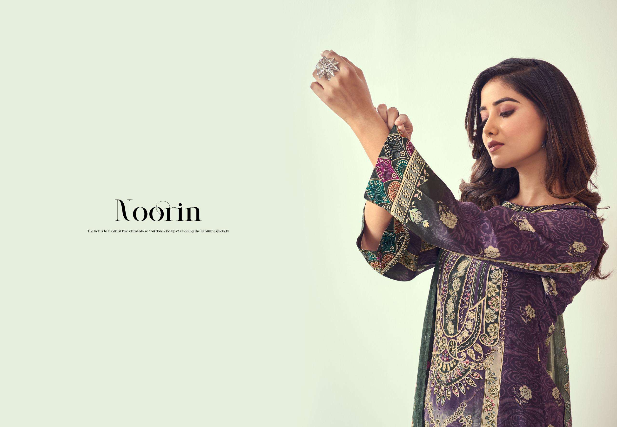 noorin by glossy 8041 colors casual wear fancy salwar kameez wholesale price surat