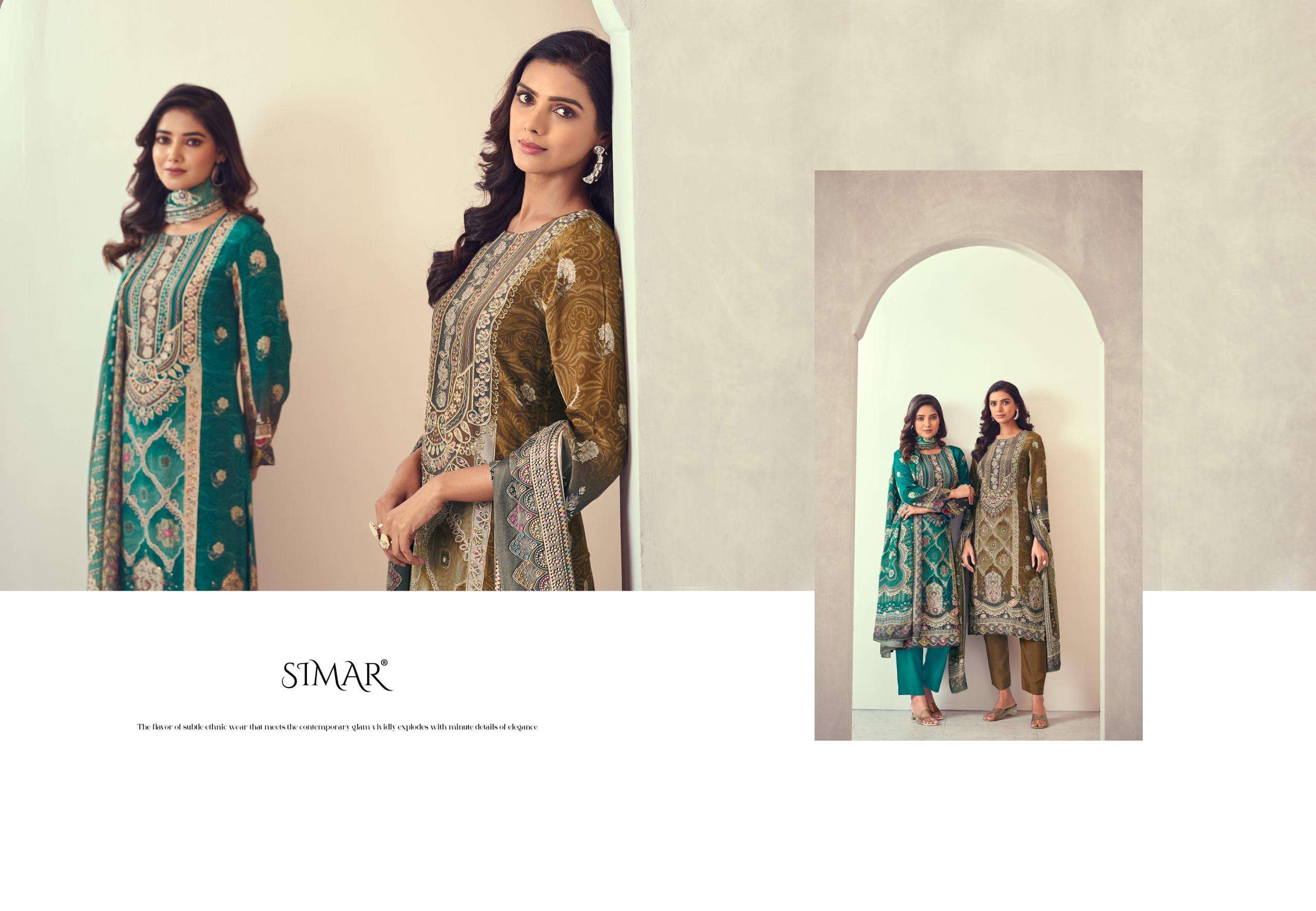 noorin by glossy 8041 colors casual wear fancy salwar kameez wholesale price surat