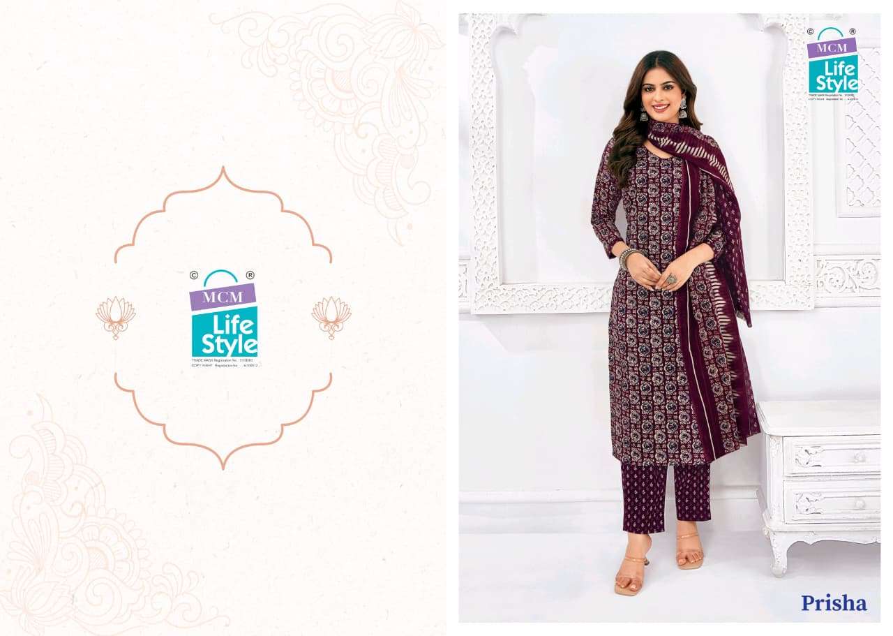 parisha vol-6 by mcm lifestyle colors cotton designer salwar kameez wholesaler surat