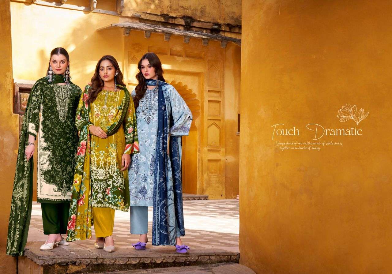 riwayat vol-14 by belliza designer colors exclusive self embroidered salwar kameez wholesale price surat