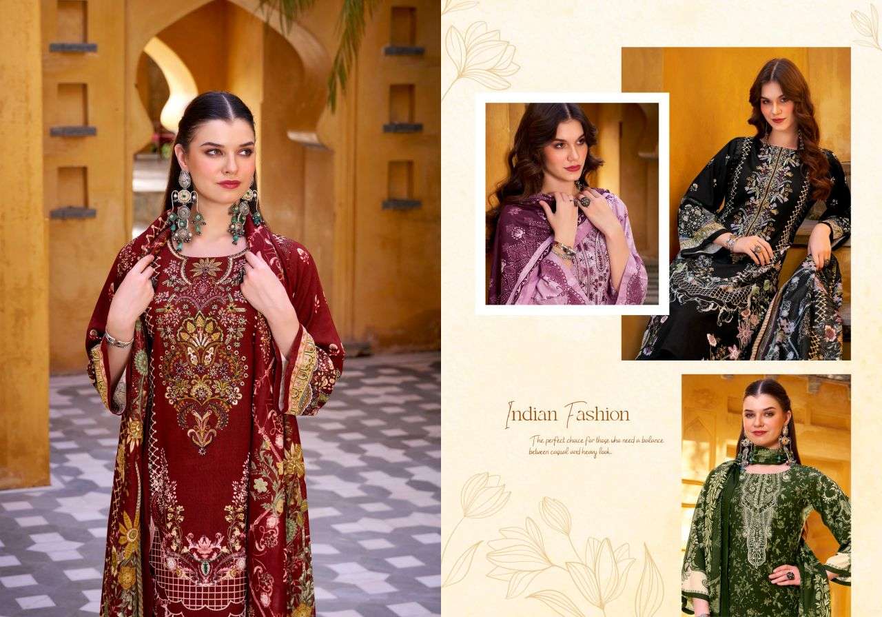 riwayat vol-14 by belliza designer colors exclusive self embroidered salwar kameez wholesale price surat