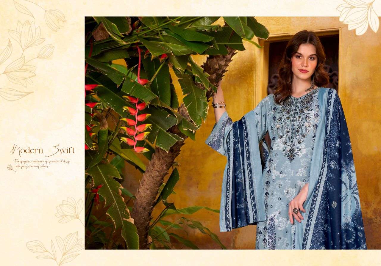 riwayat vol-14 by belliza designer colors exclusive self embroidered salwar kameez wholesale price surat
