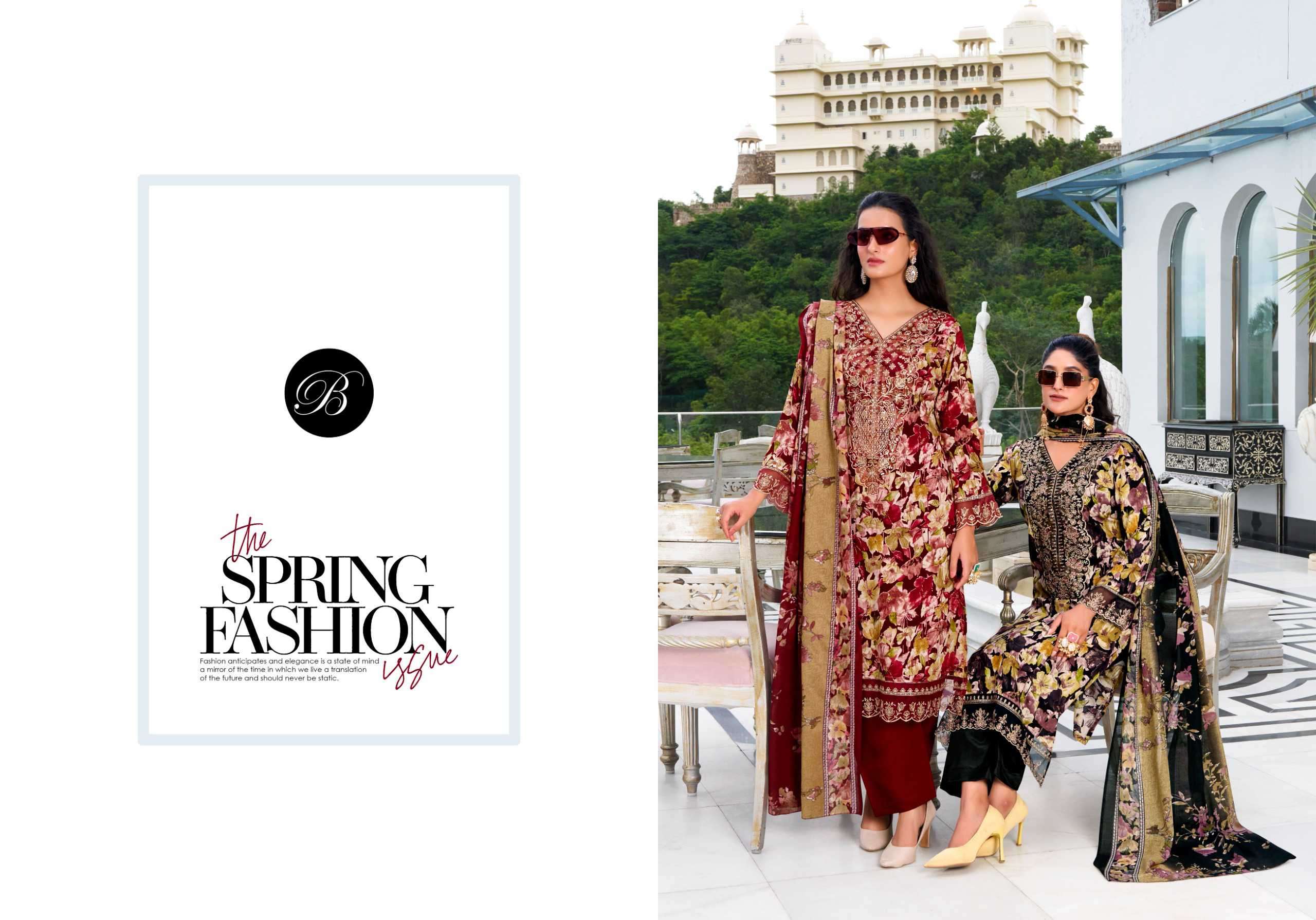 shehnaaz by belliza designer colors exclusvie designer viscose rayon salwar suit wholesale price surat