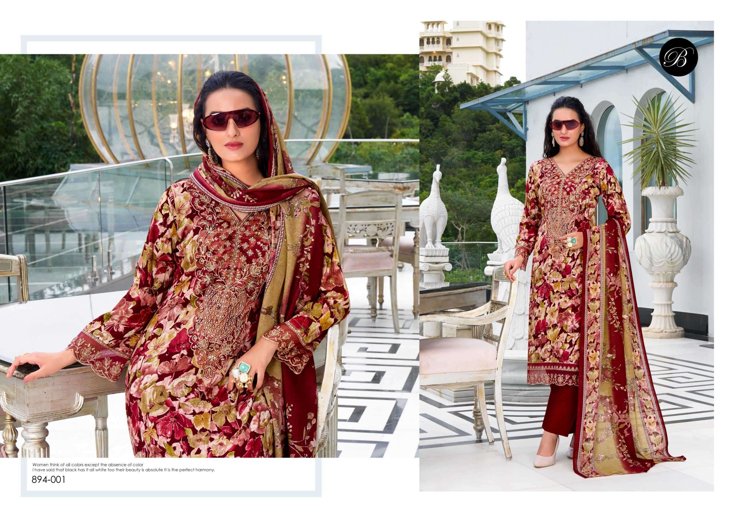 shehnaaz by belliza designer colors exclusvie designer viscose rayon salwar suit wholesale price surat