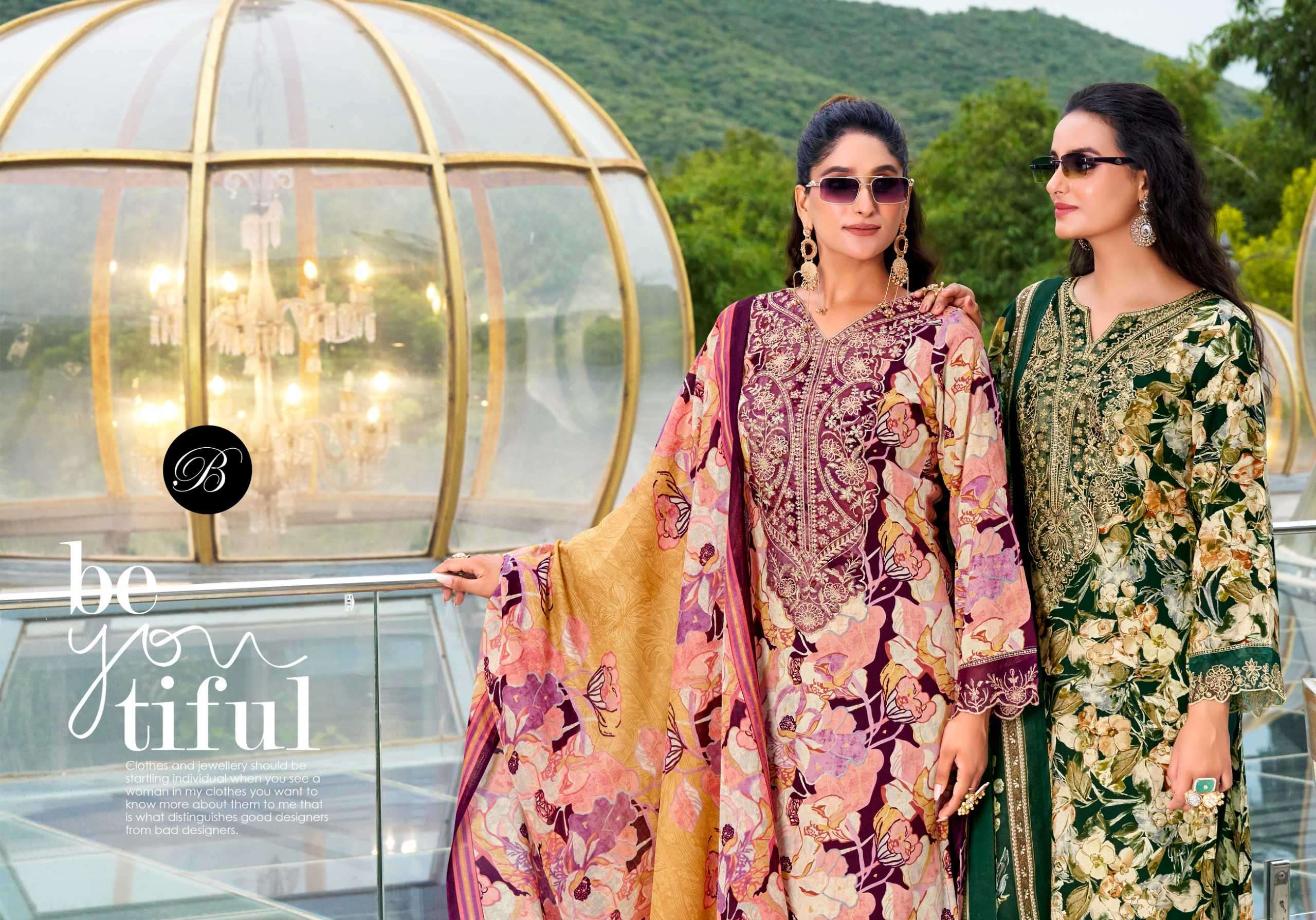 shehnaaz by belliza designer colors exclusvie designer viscose rayon salwar suit wholesale price surat