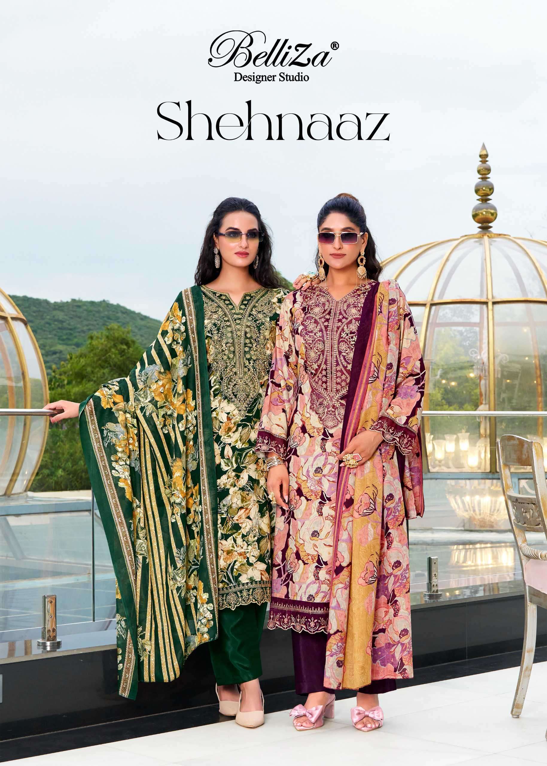shehnaaz by belliza designer colors exclusvie designer viscose rayon salwar suit wholesale price surat