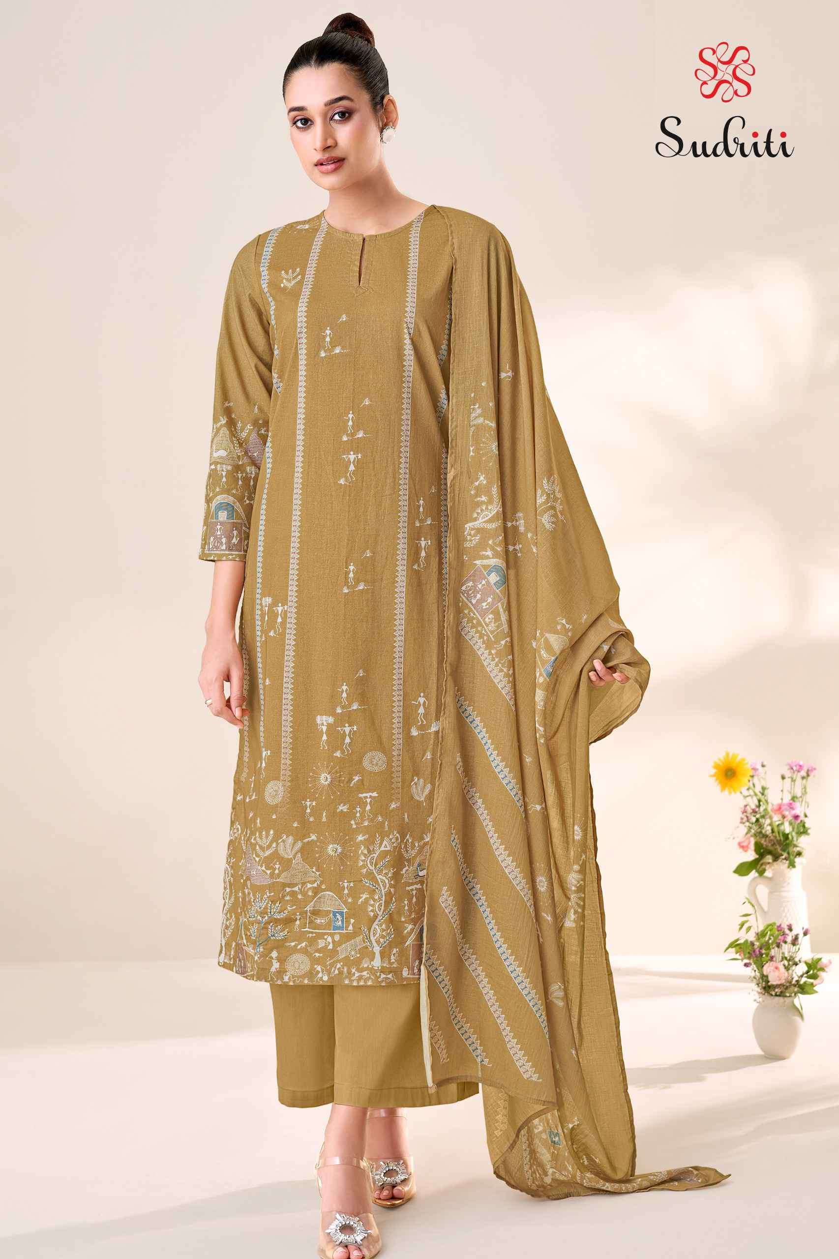 trible thread vol-2 by sudriti colors exclusive designer lawn cotton suit wholesale price surat