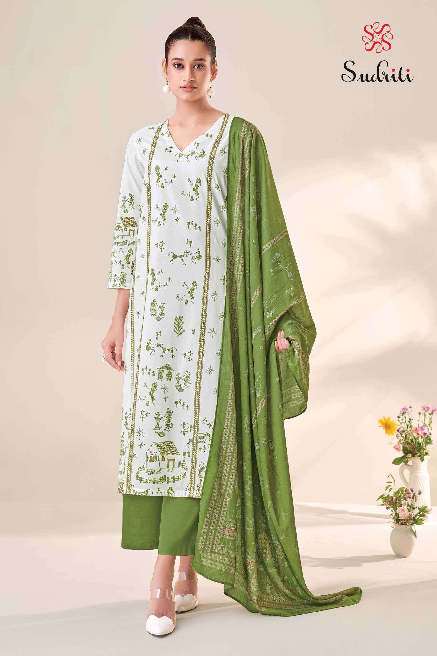 trible thread vol-2 by sudriti colors exclusive designer lawn cotton suit wholesale price surat