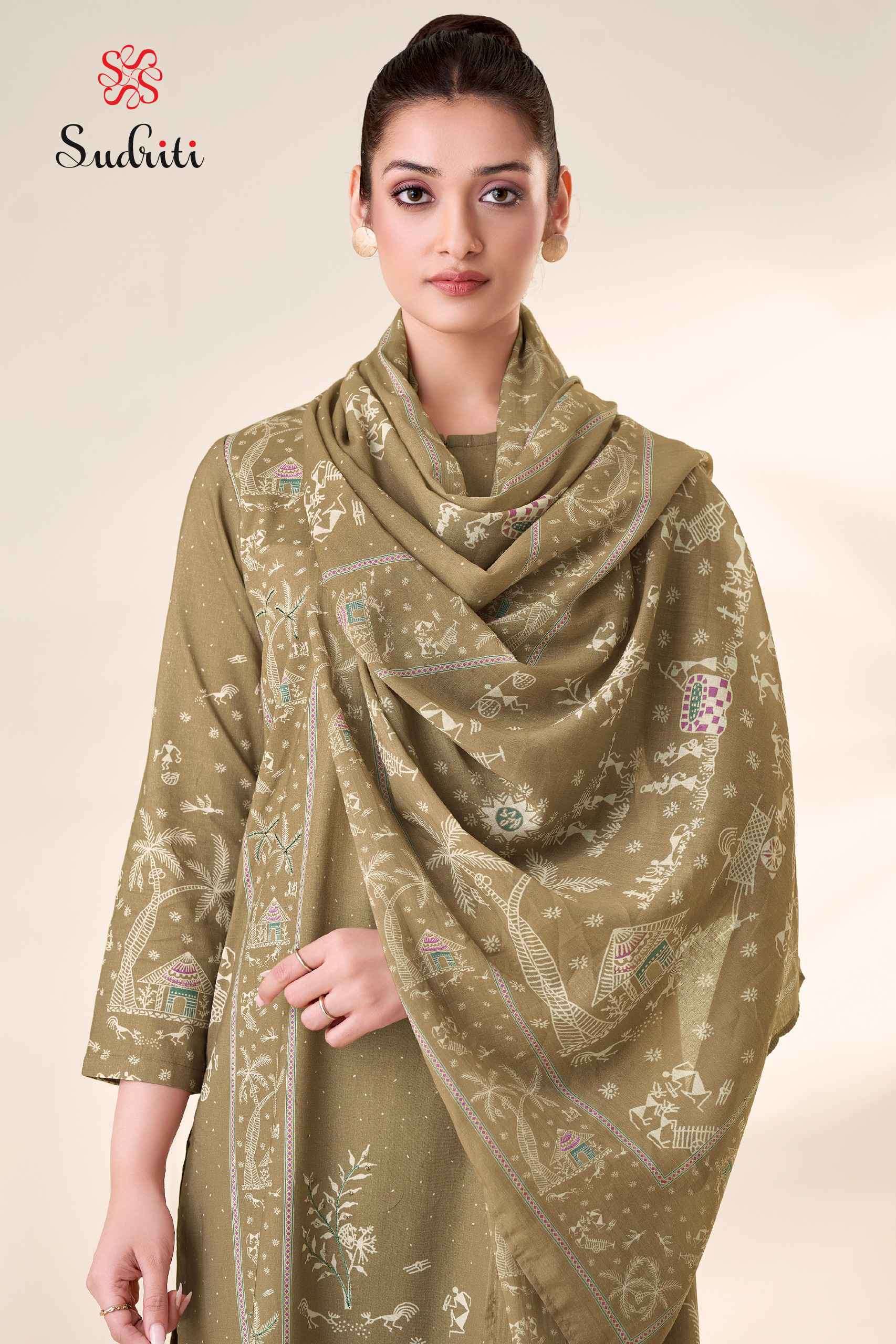 trible thread vol-2 by sudriti colors exclusive designer lawn cotton suit wholesale price surat